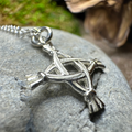 Kildare Saint Brigid's Cross Necklace