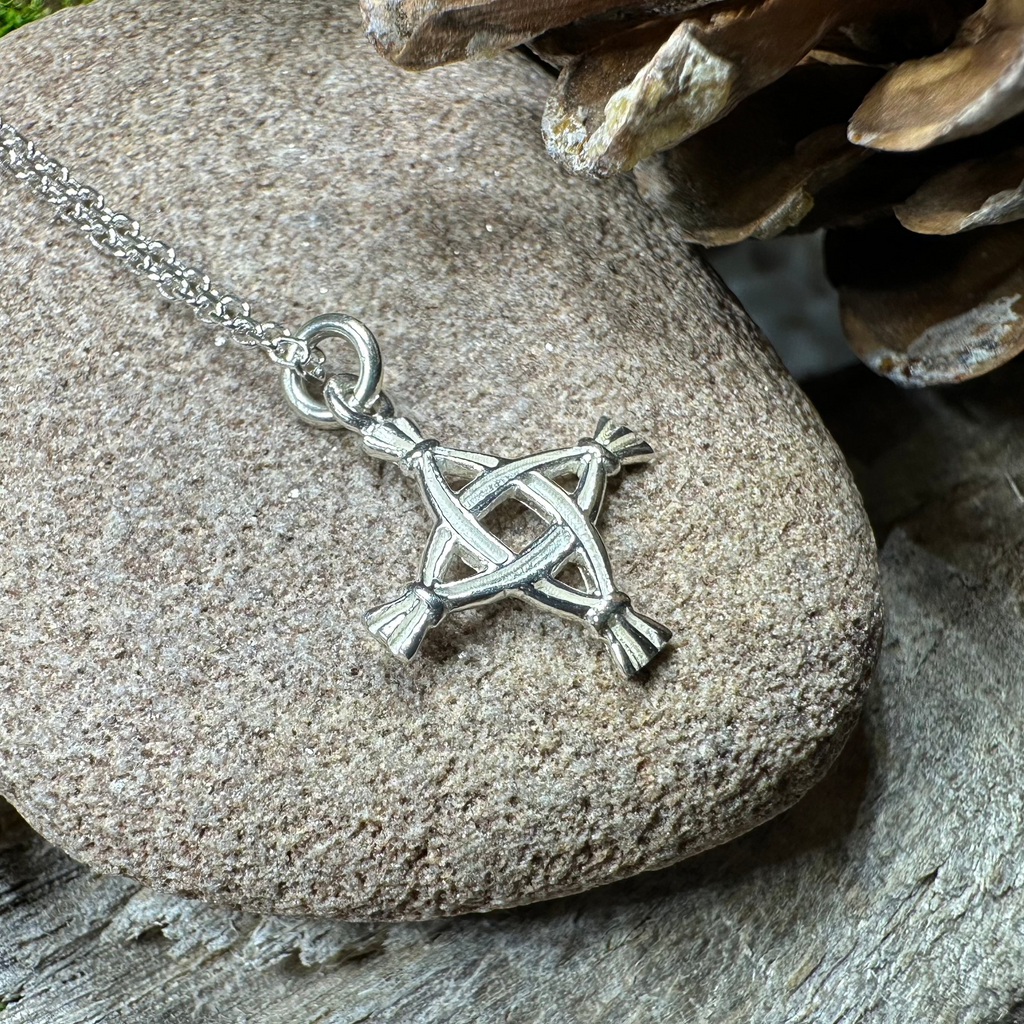Kildare Saint Brigid's Cross Necklace