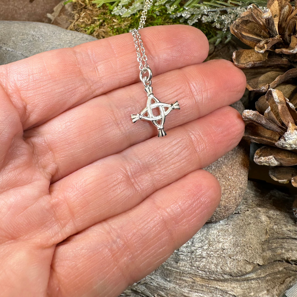Kildare Saint Brigid's Cross Necklace