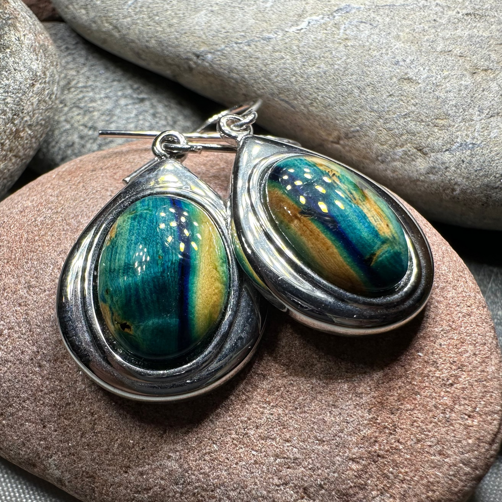 Heathergems Teardrop Earrings - Handmade in Scotland