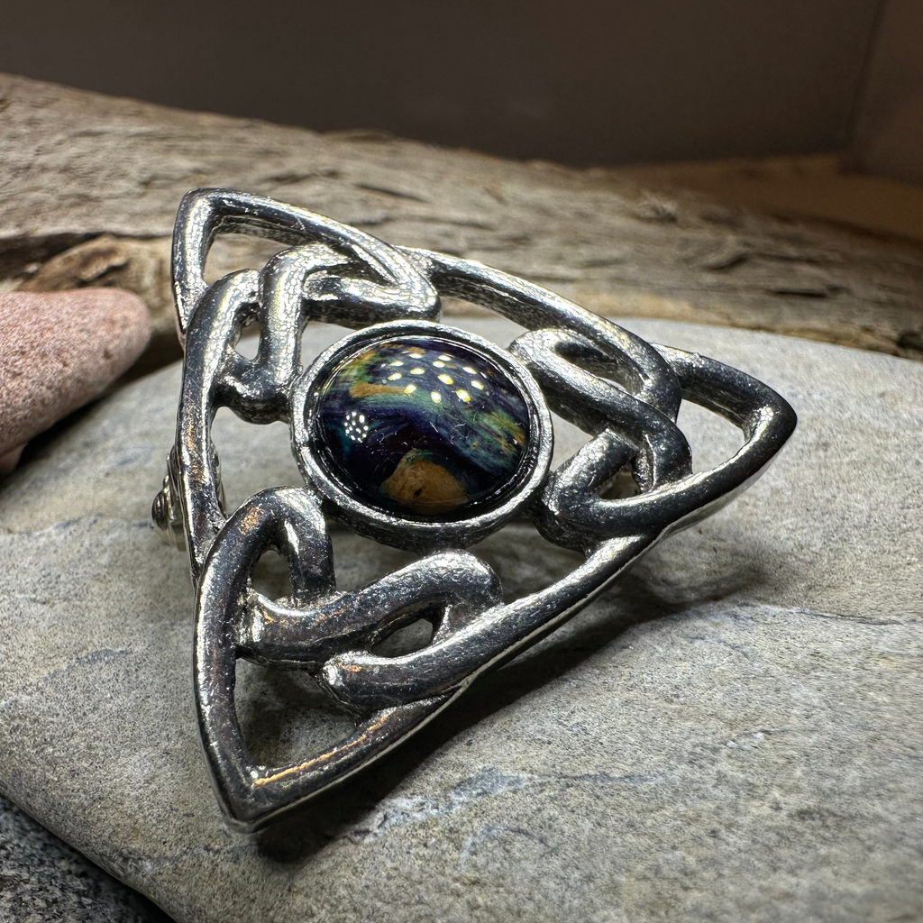 Heathergems Pictish Celtic Knot Brooch - Handmade in Scotland