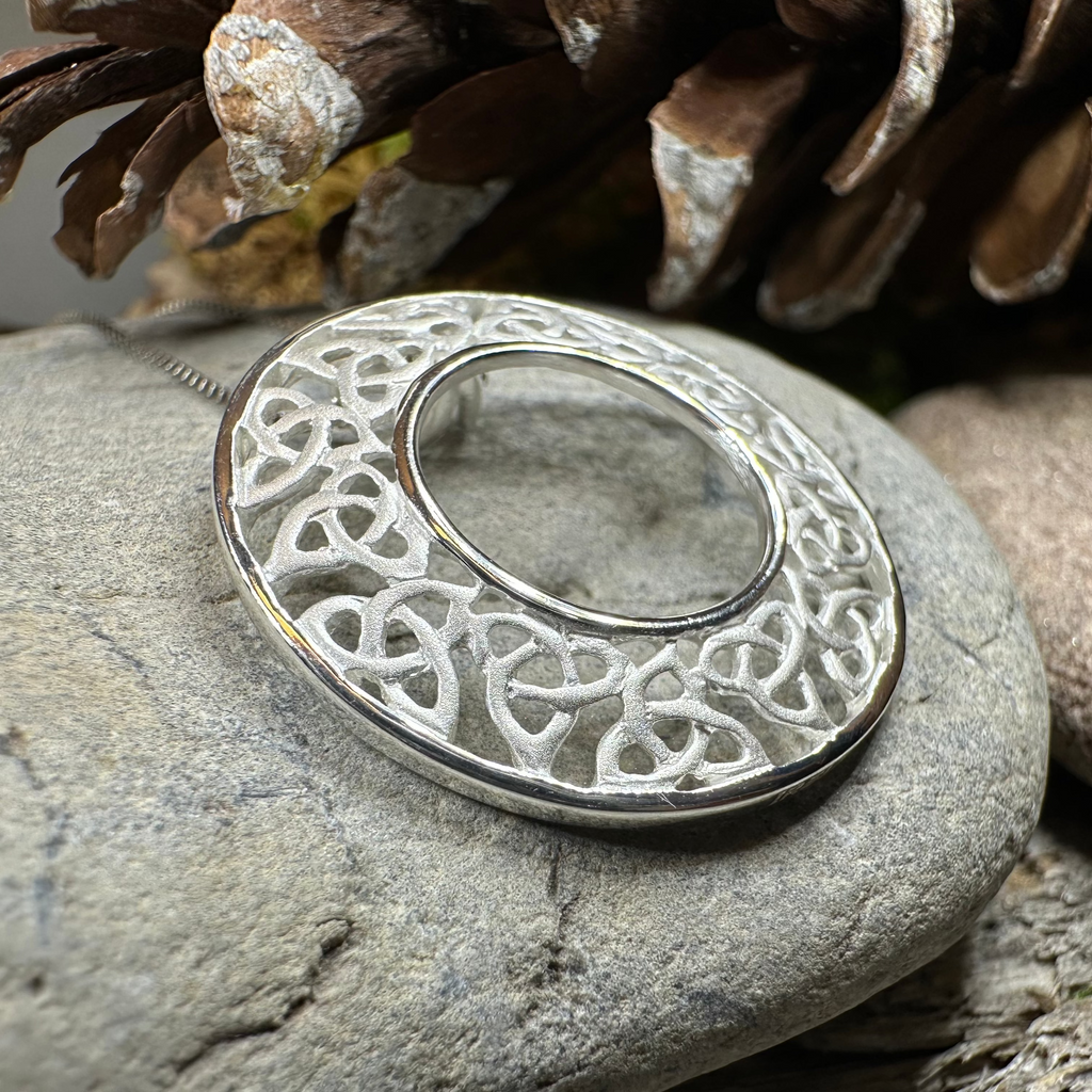 Forever Celtic Knot Necklace - Made in Ireland