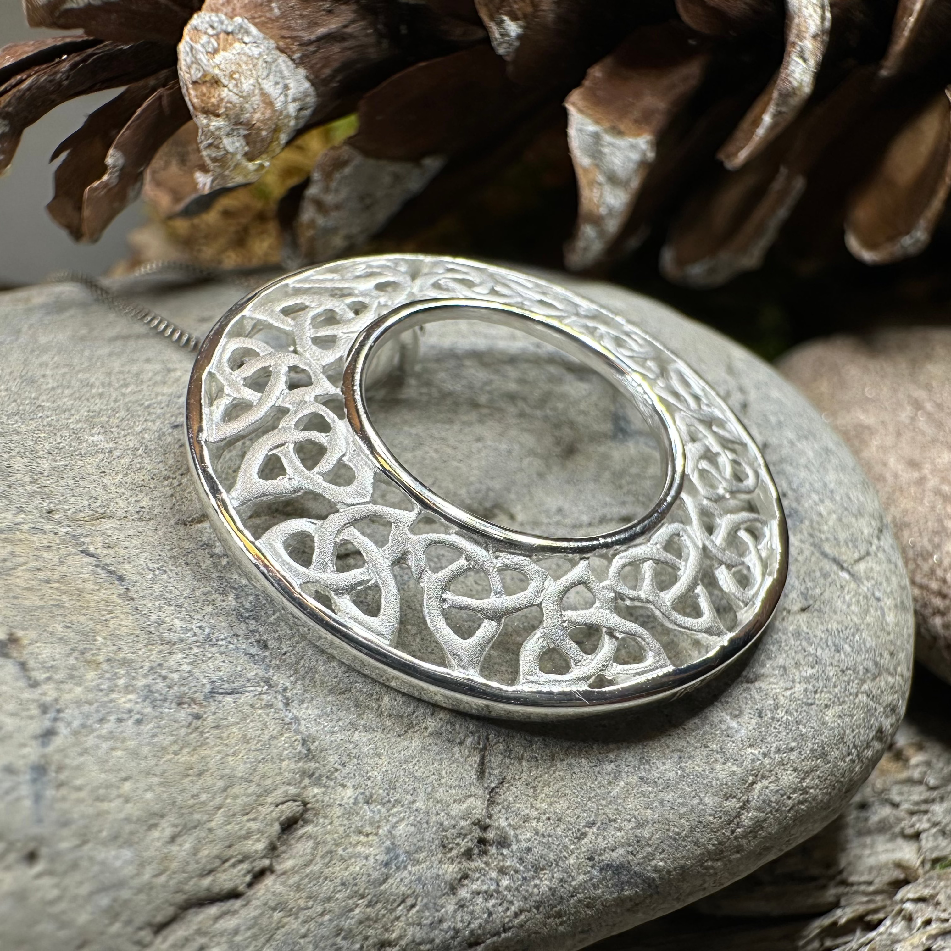 Forever Celtic Knot Necklace - Made in Ireland