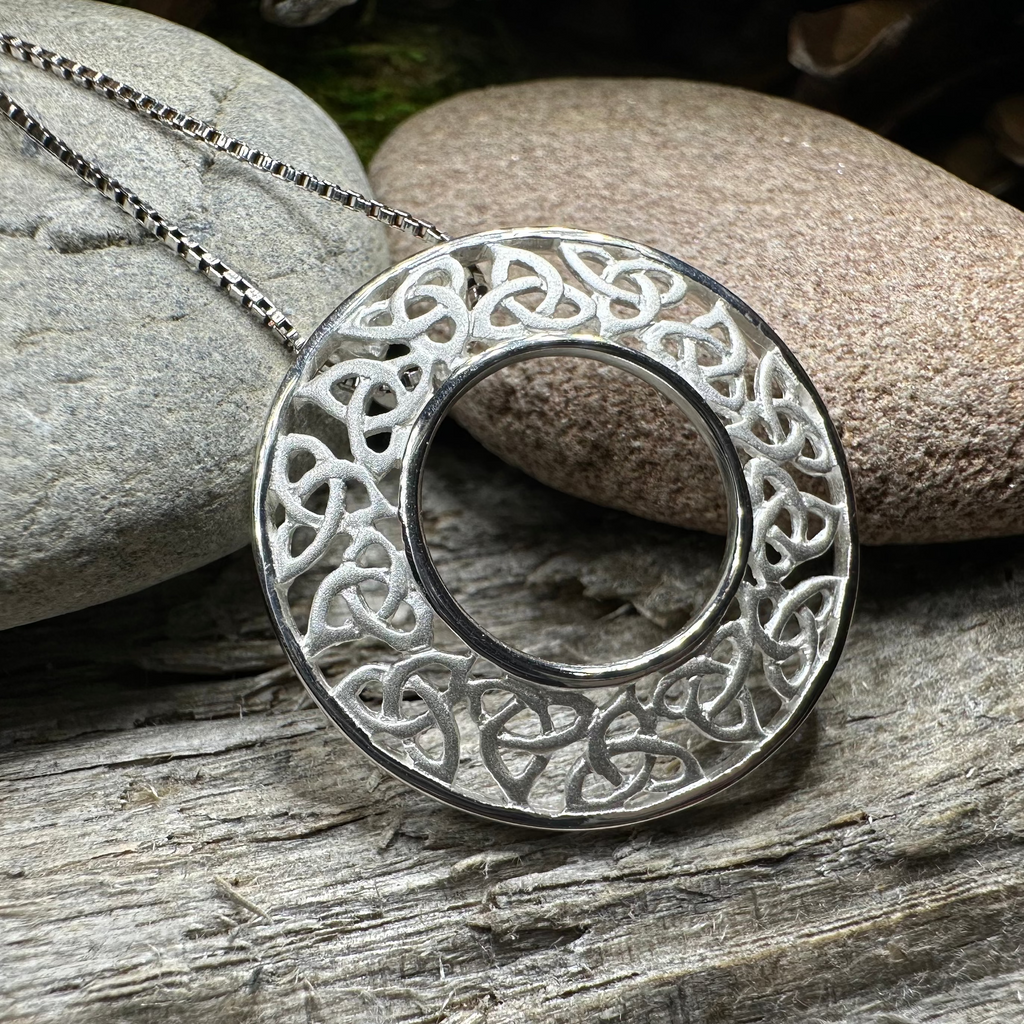 Forever Celtic Knot Necklace - Made in Ireland