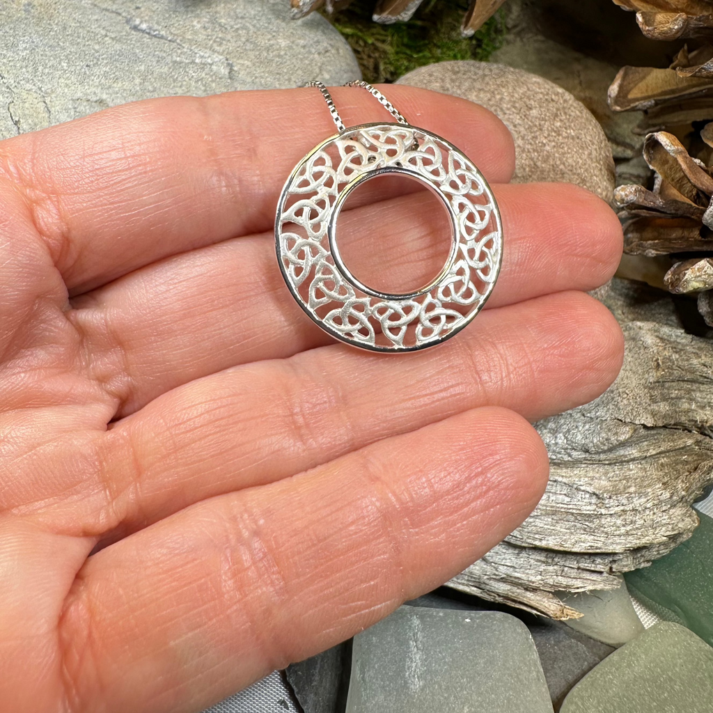 Forever Celtic Knot Necklace - Made in Ireland
