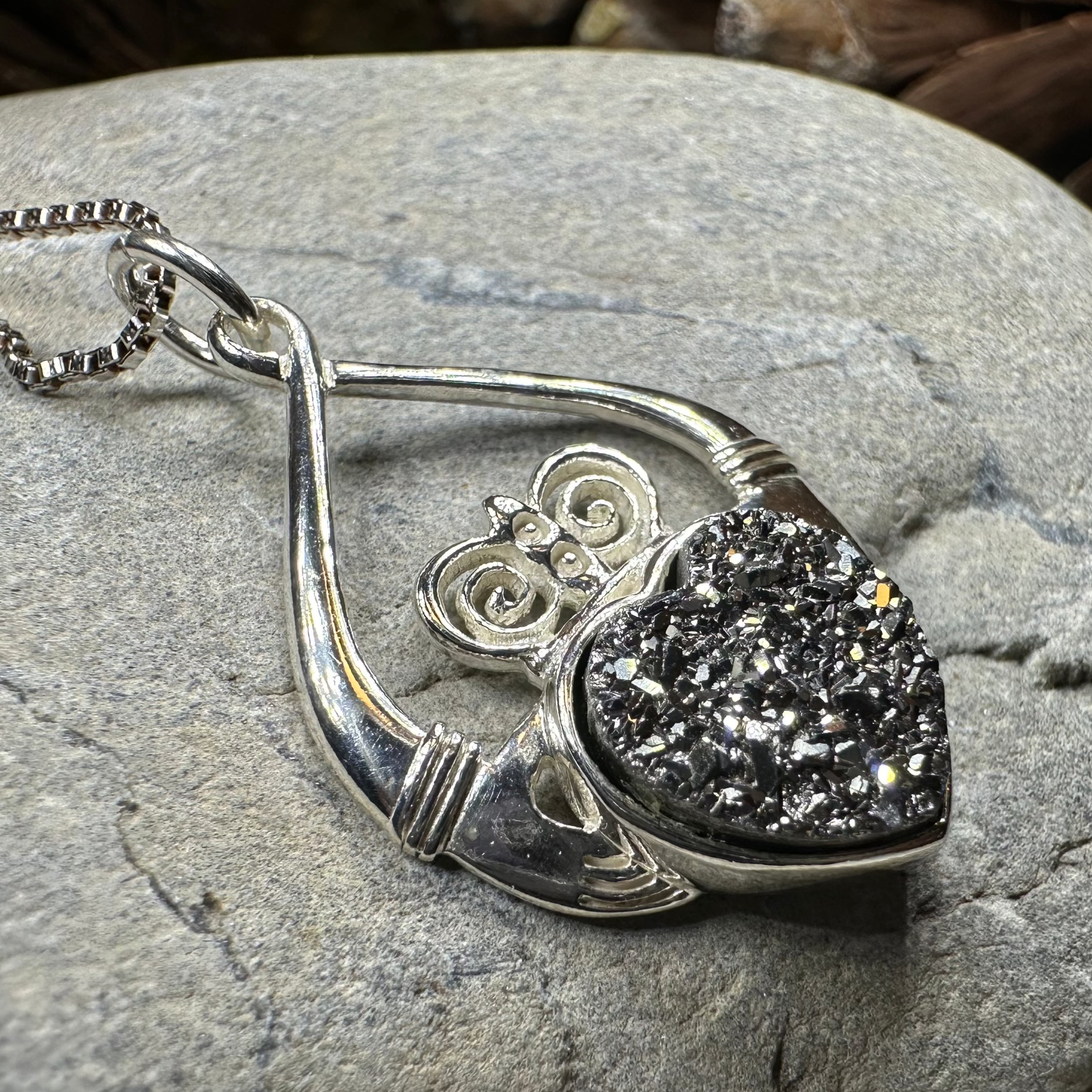 Juliet Irish Claddagh Necklace - Handmade in Ireland