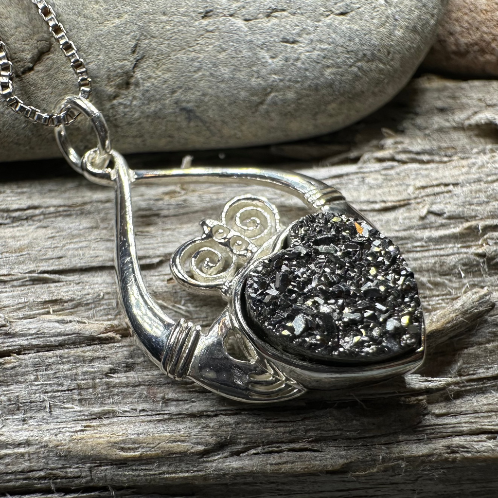 Juliet Irish Claddagh Necklace - Handmade in Ireland