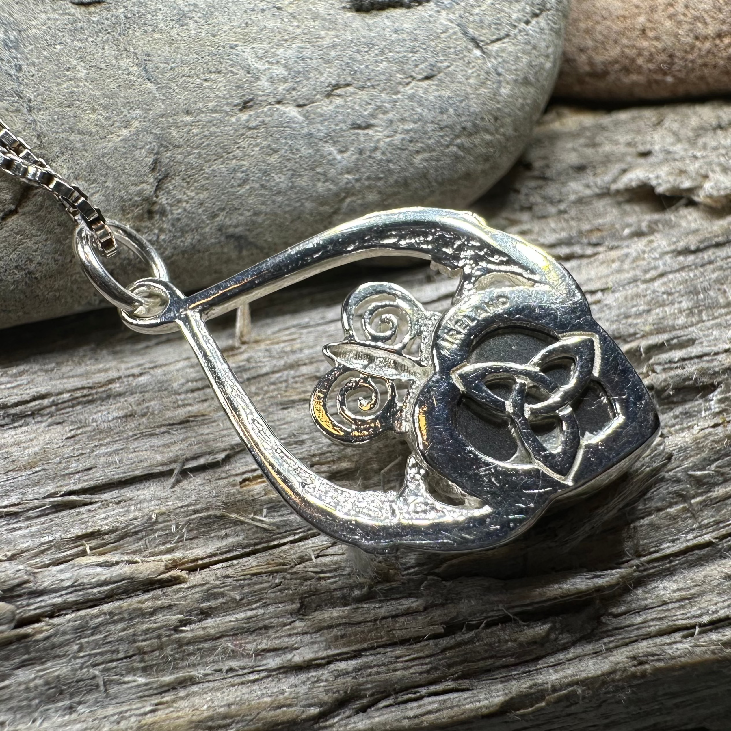 Juliet Irish Claddagh Necklace - Handmade in Ireland