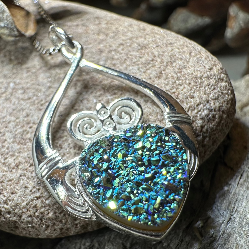 Juliet Irish Claddagh Necklace - Handmade in Ireland