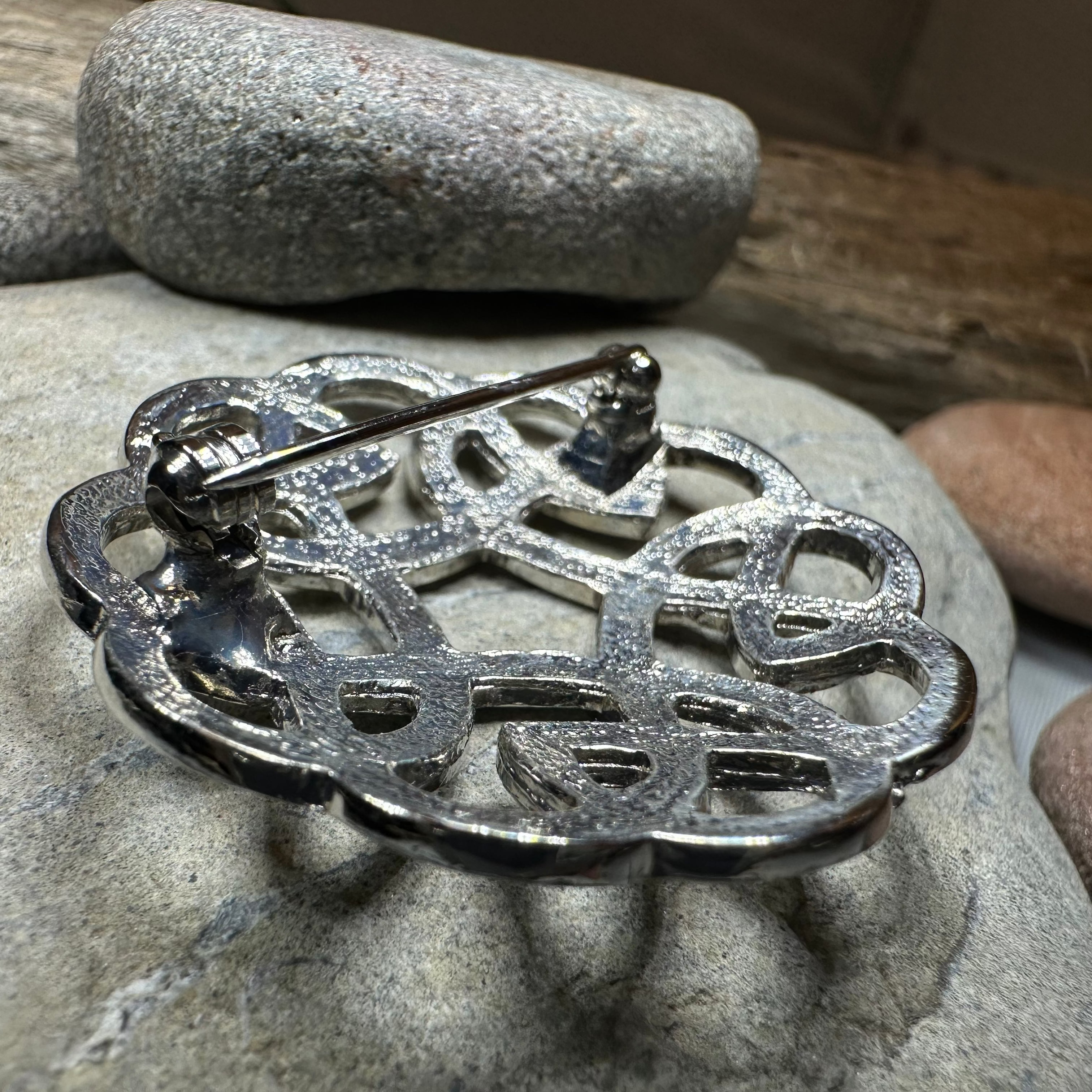 Argyle Celtic Knot Brooch - Handmade in Scotland