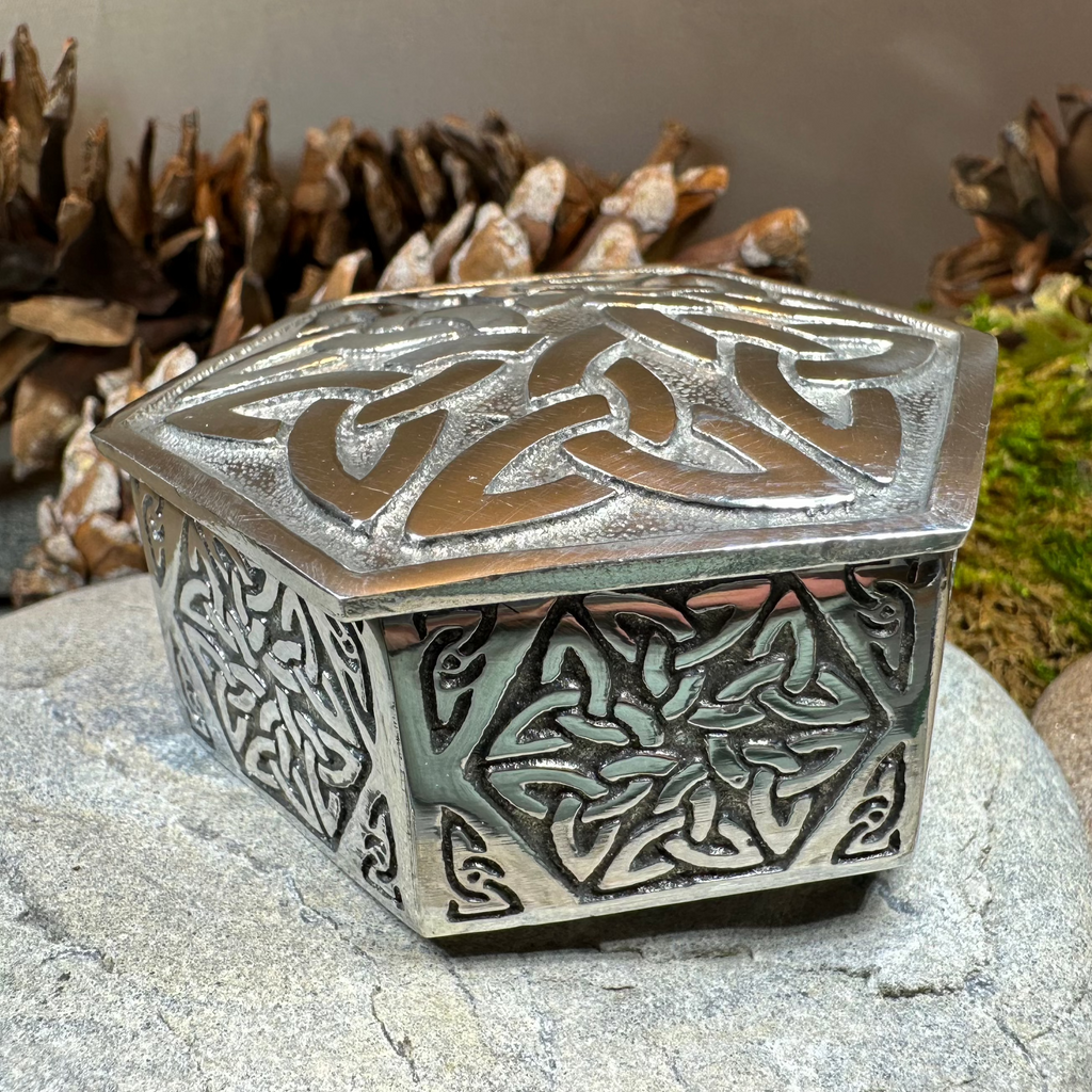 Trinity Knot Celtic Trinket Box