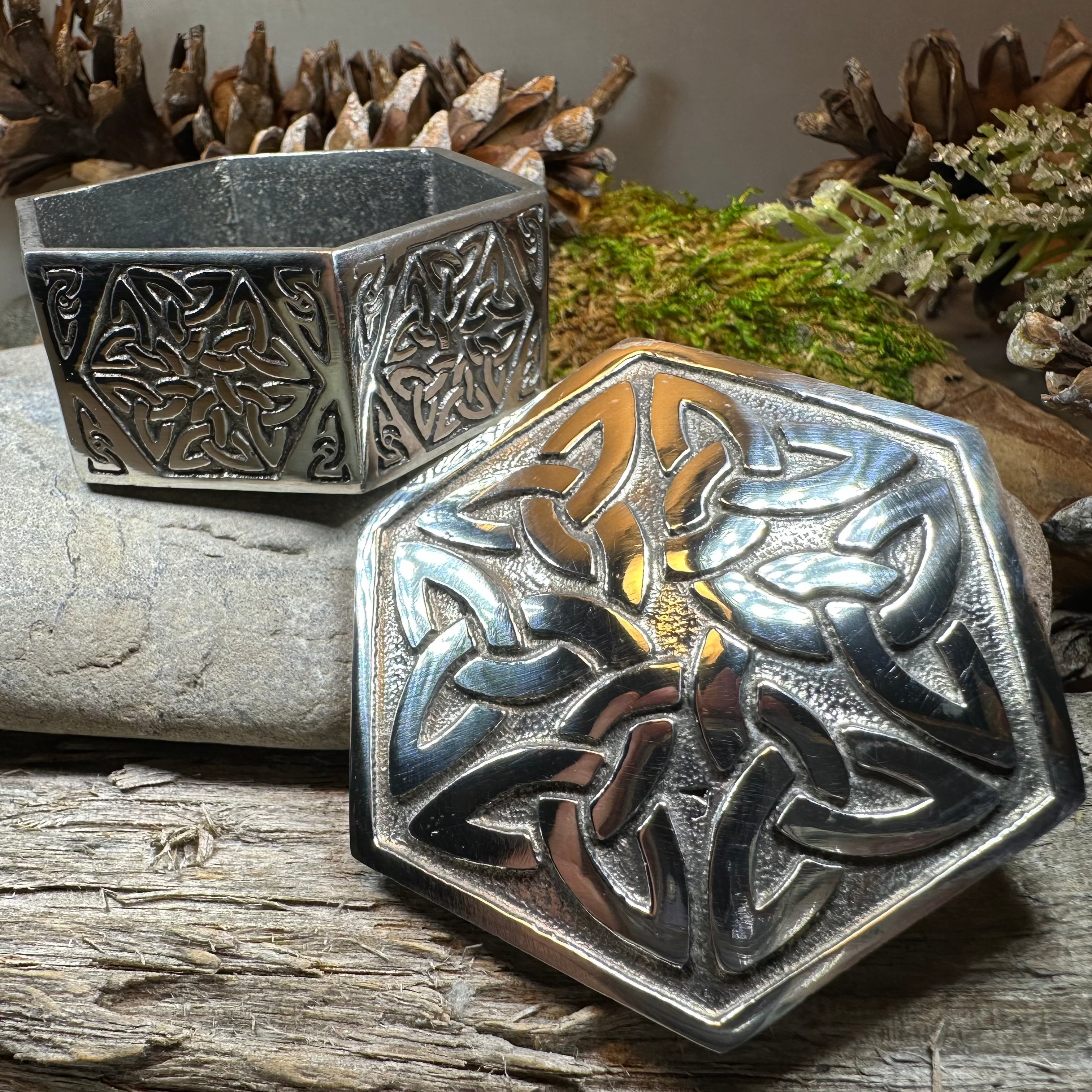 Trinity Knot Celtic Trinket Box