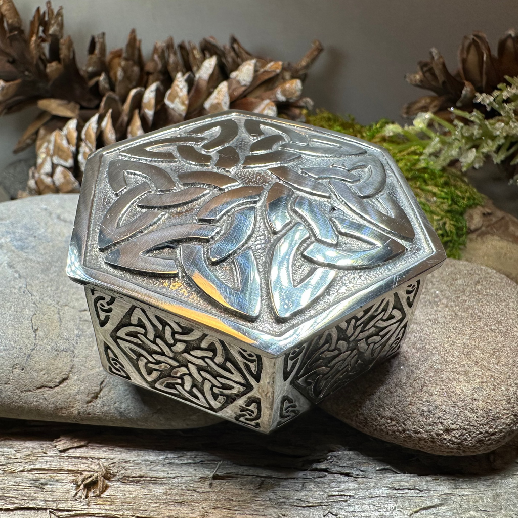 Trinity Knot Celtic Trinket Box