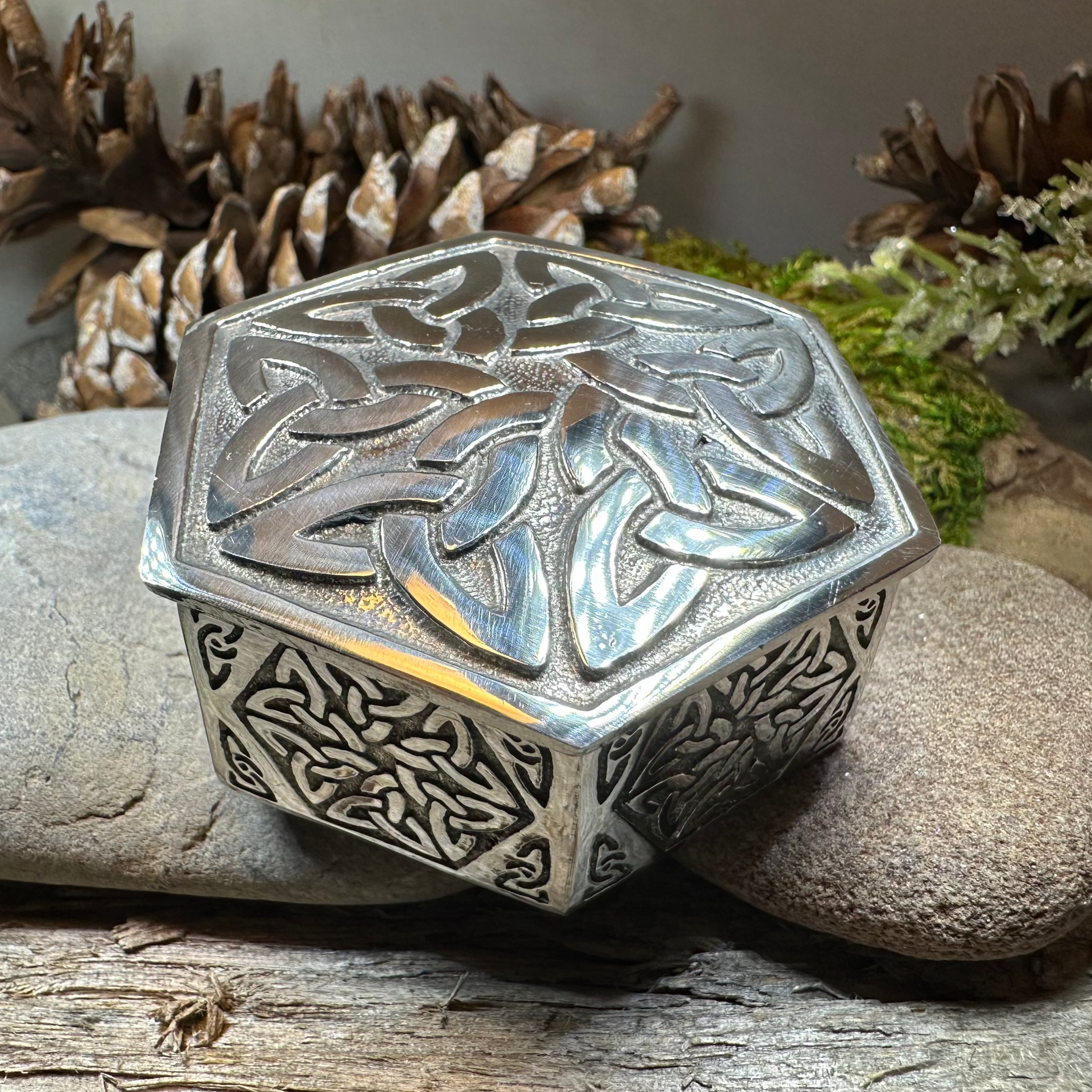 Trinity Knot Celtic Trinket Box