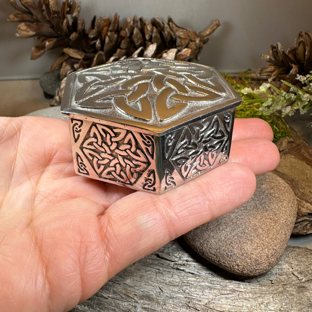 Trinity Knot Celtic Trinket Box