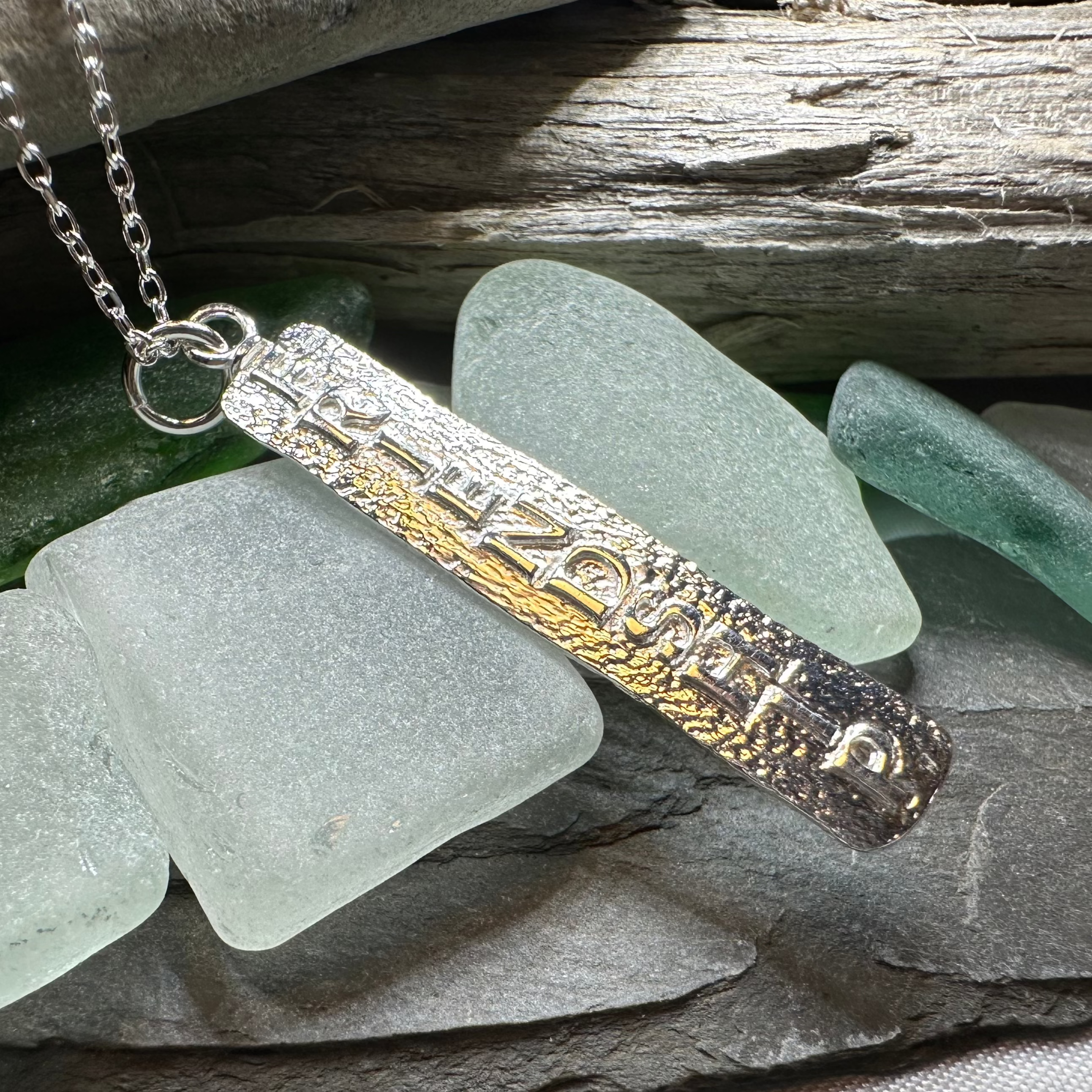 Irish Friendship Ogham Necklace - Made in Ireland