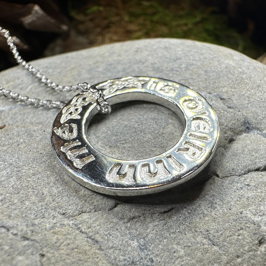 I Am Of Ireland Gaelic Necklace