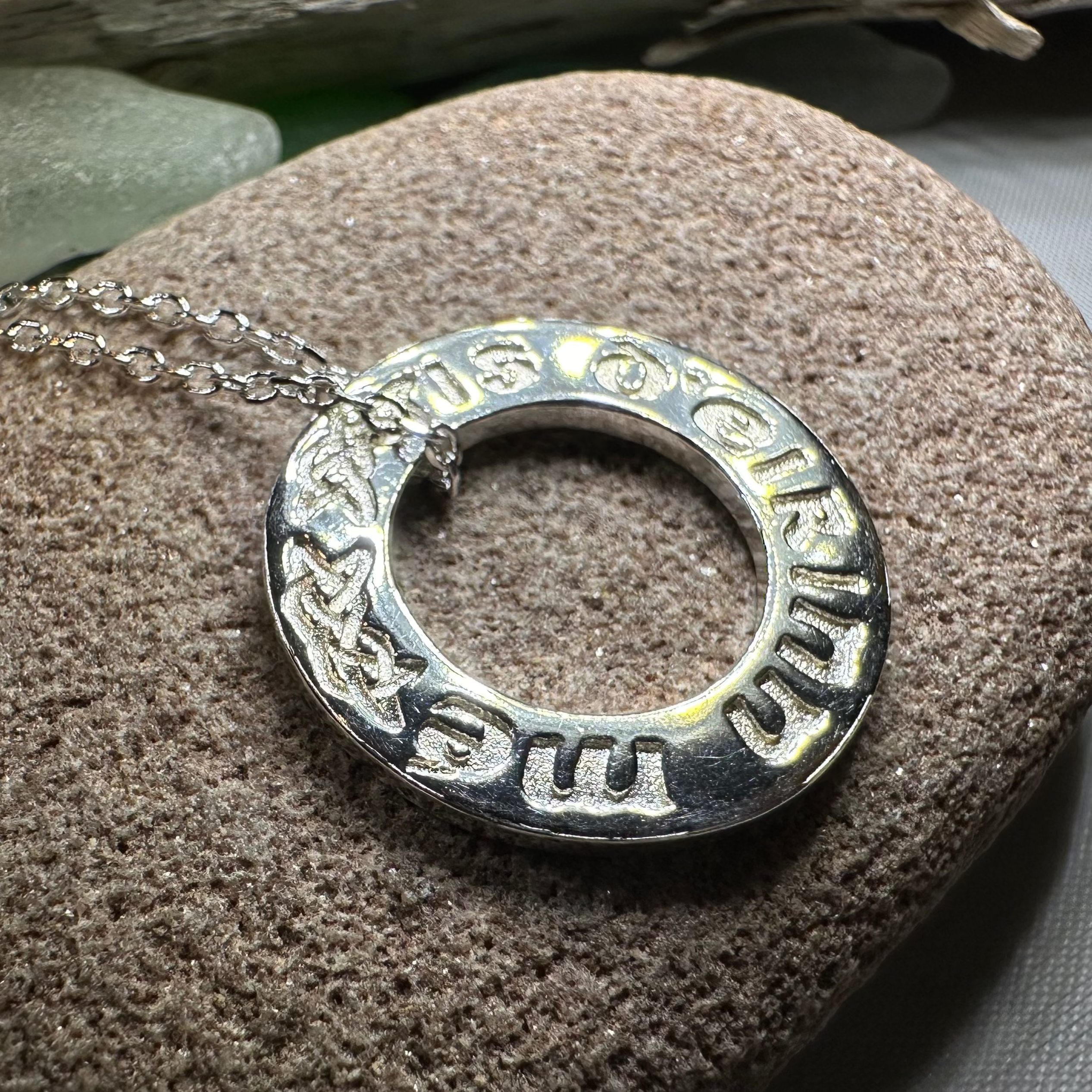 I Am Of Ireland Gaelic Necklace