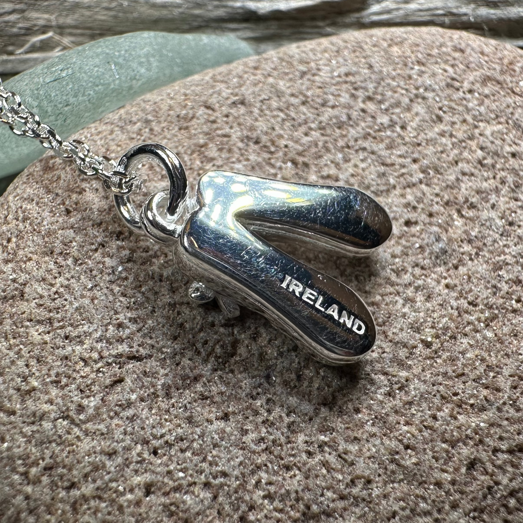 Irish Dance Shoe Necklace - Made in Ireland