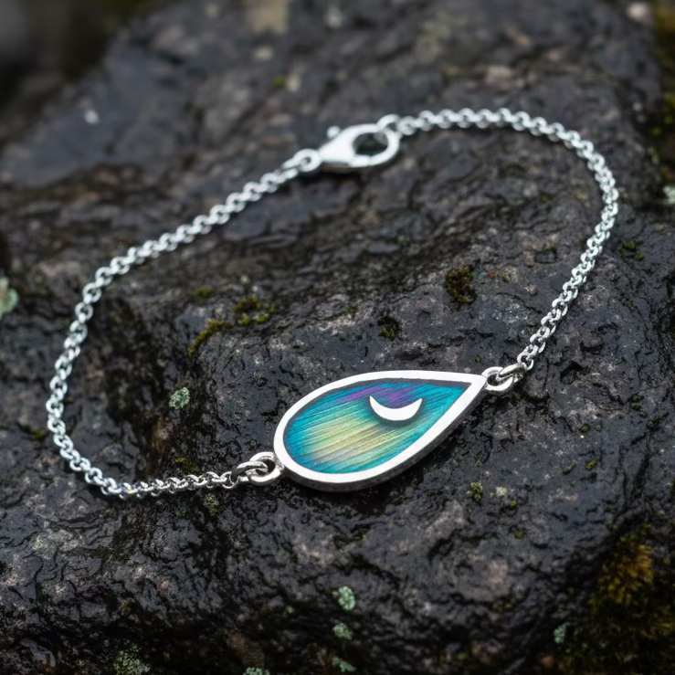 Northern Lights Bracelet - Handmade in Scotland