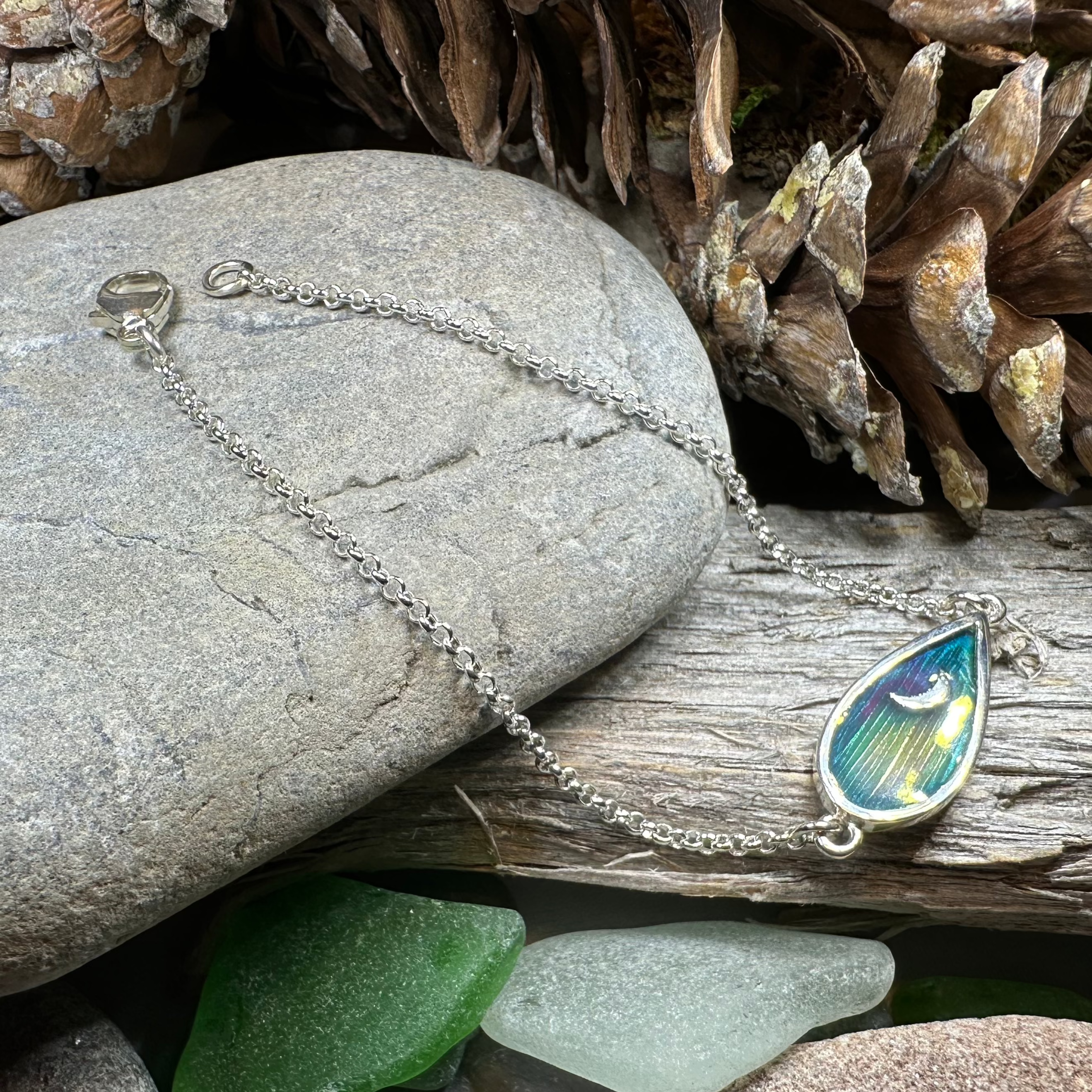 Northern Lights Bracelet - Handmade in Scotland