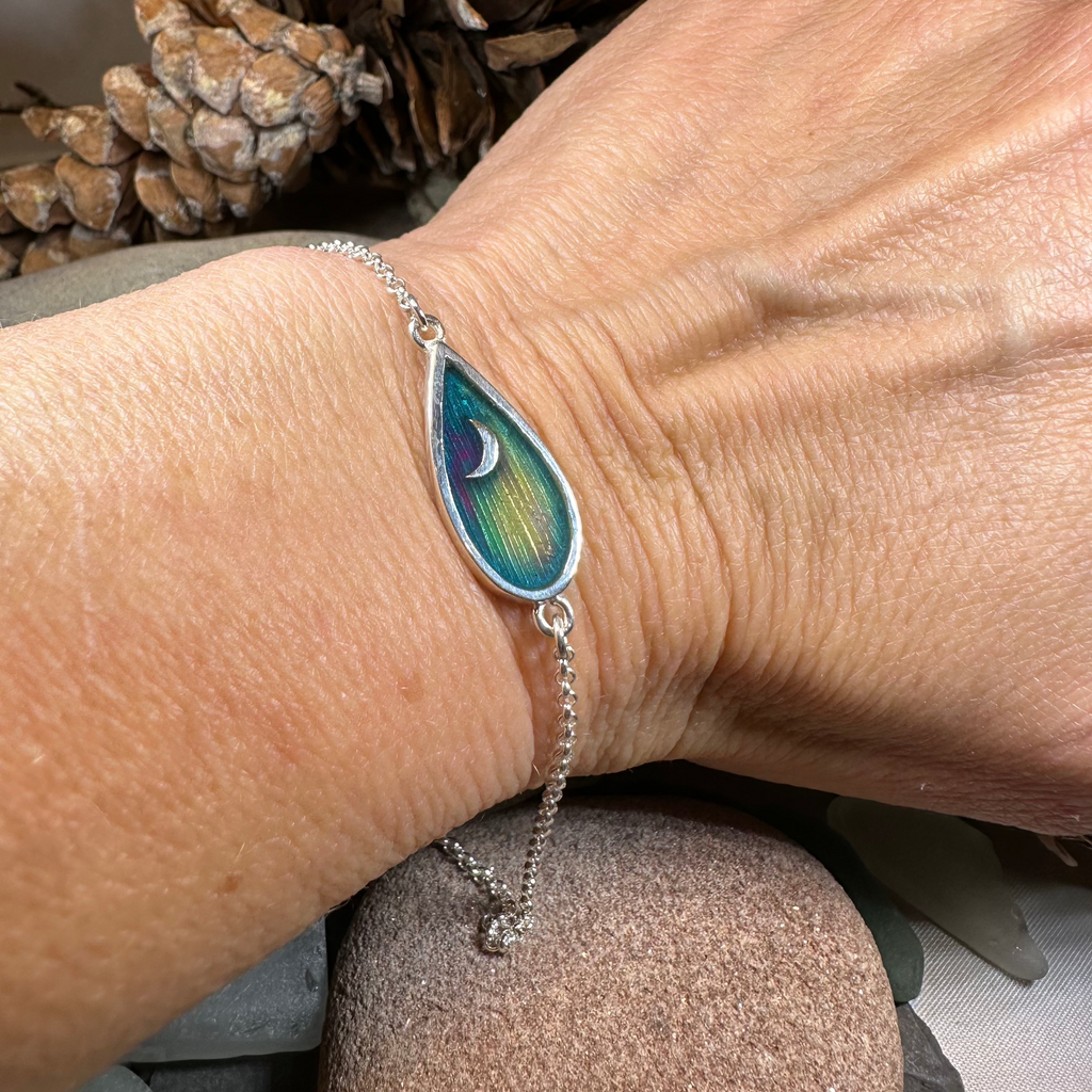 Northern Lights Bracelet - Handmade in Scotland