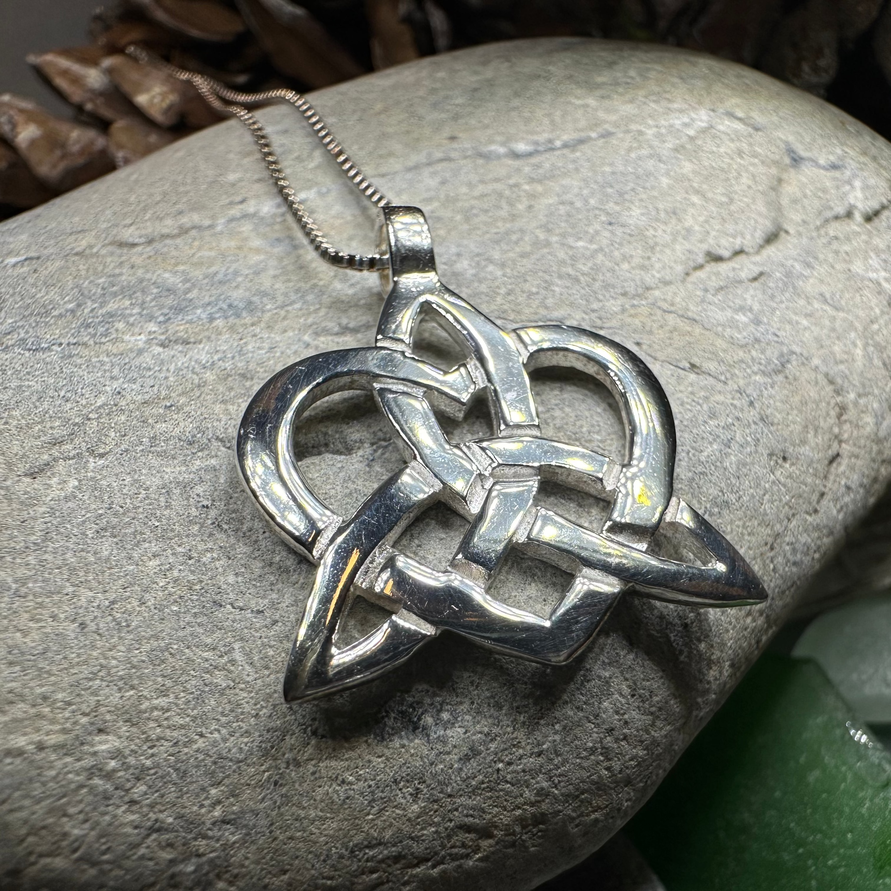 Trinity Love Knot Necklace