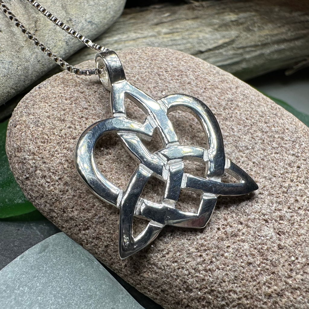 Trinity Love Knot Necklace