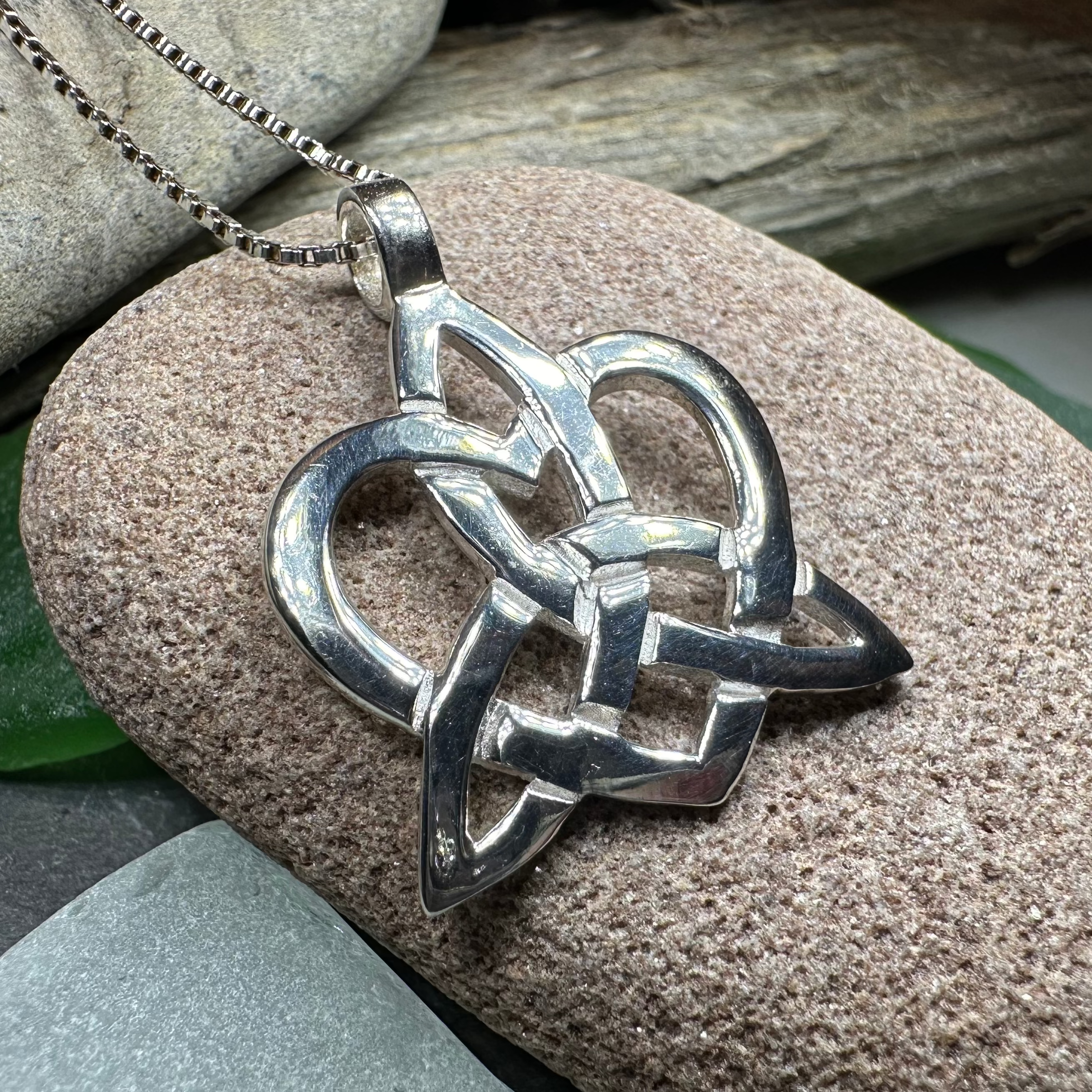 Trinity Love Knot Necklace