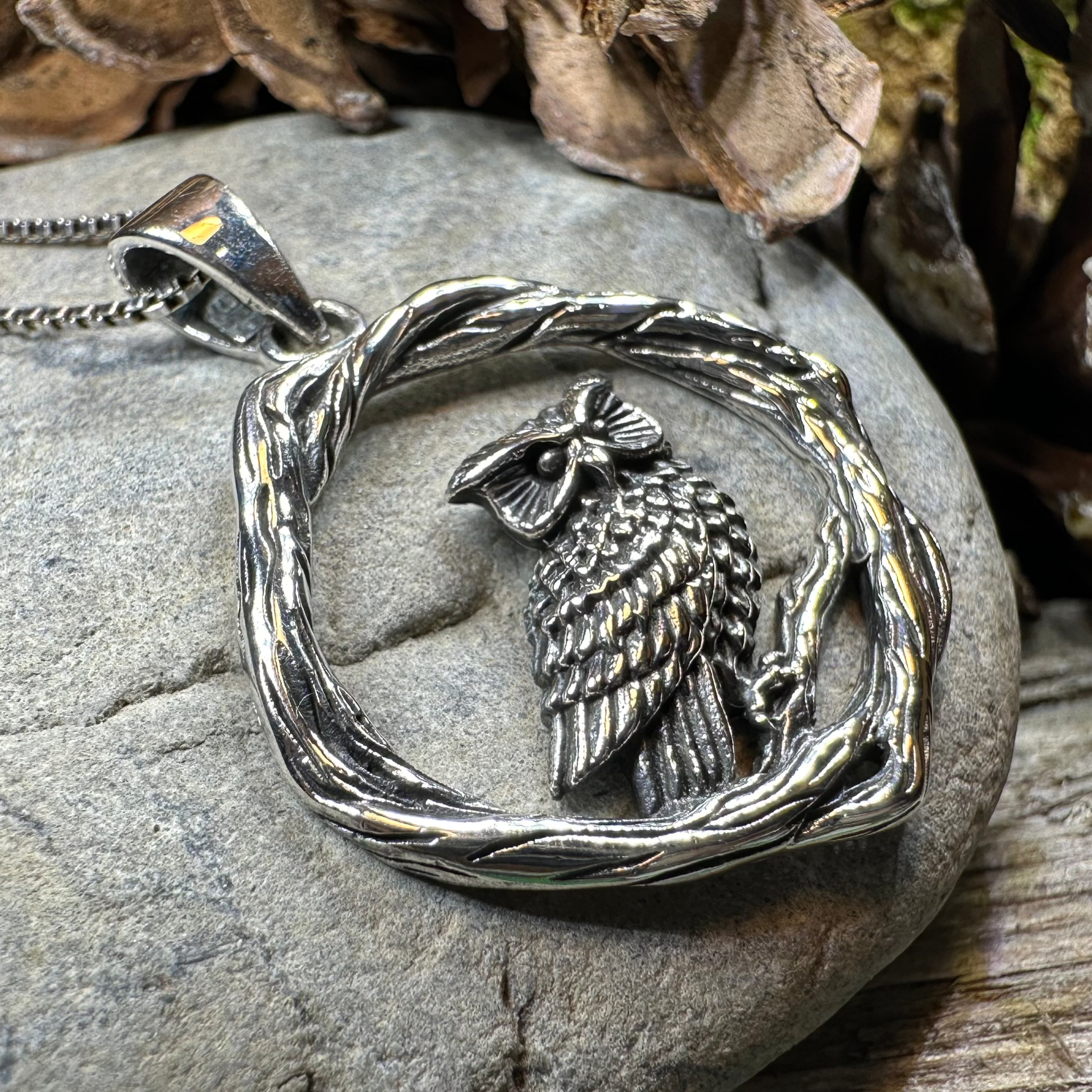 Nightwatcher Owl Necklace