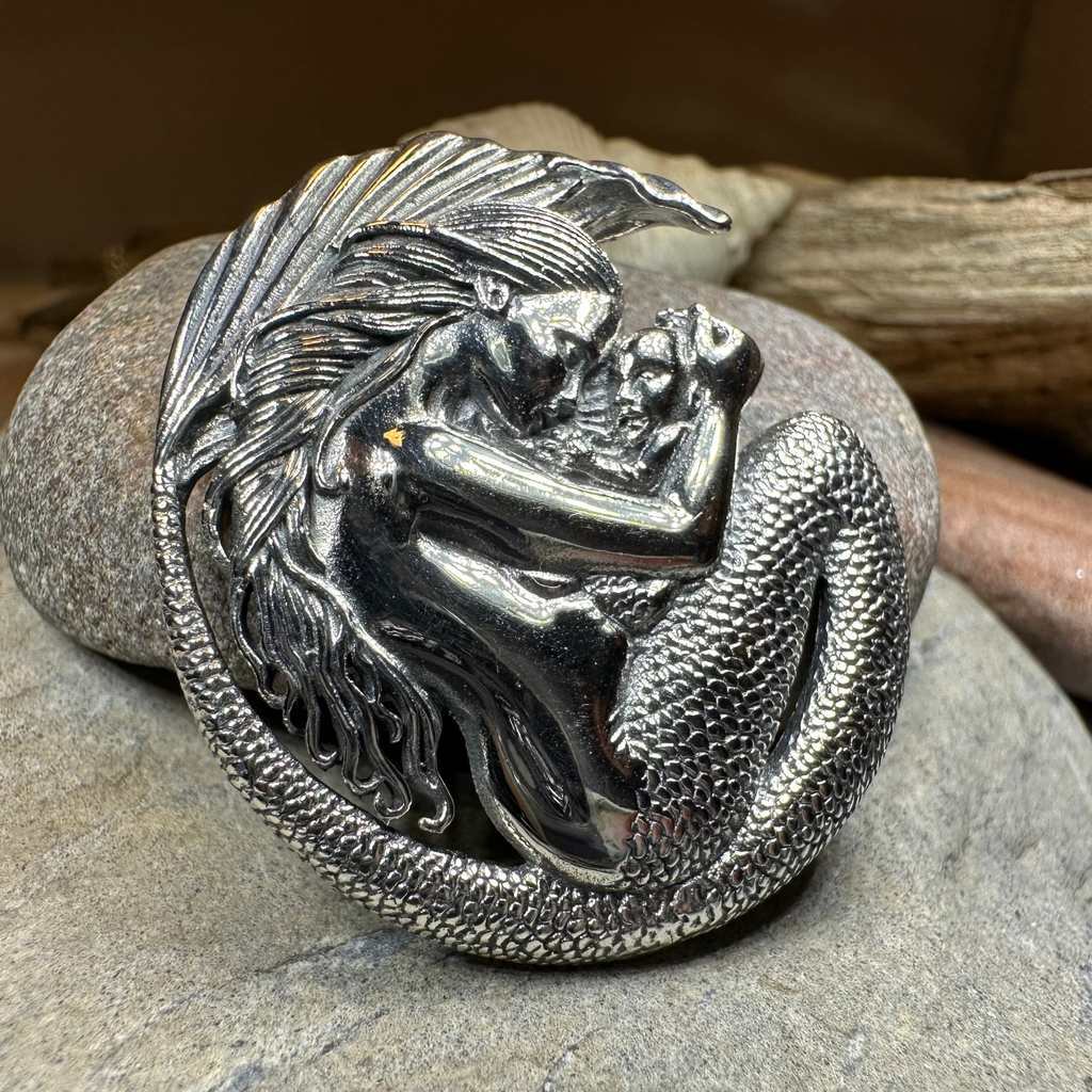Loving Motherhood Mermaid Necklace