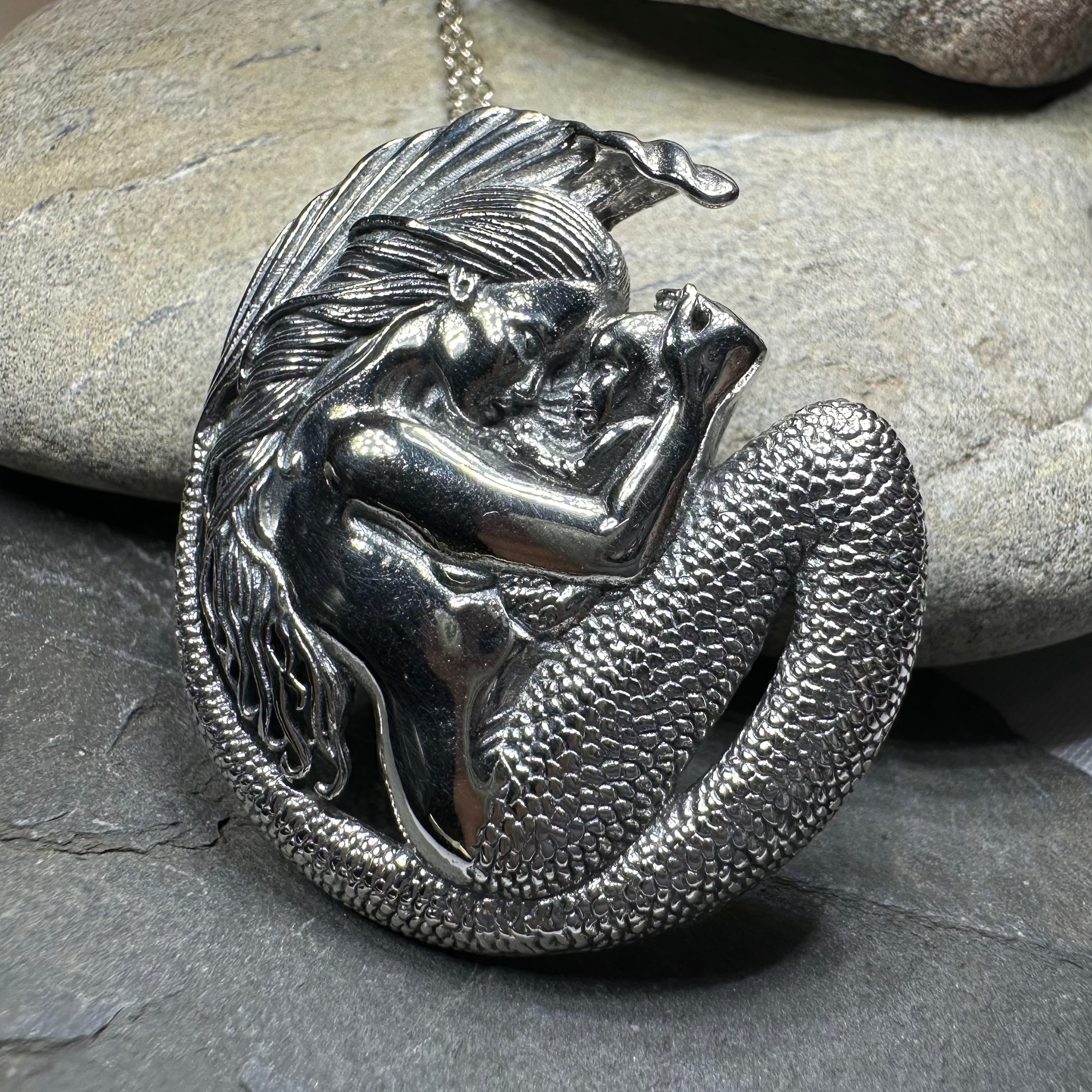 Loving Motherhood Mermaid Necklace