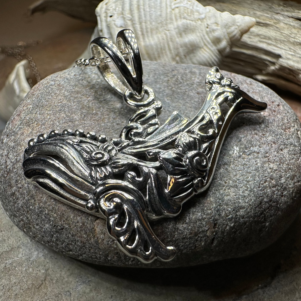 Bohemian Whale Necklace
