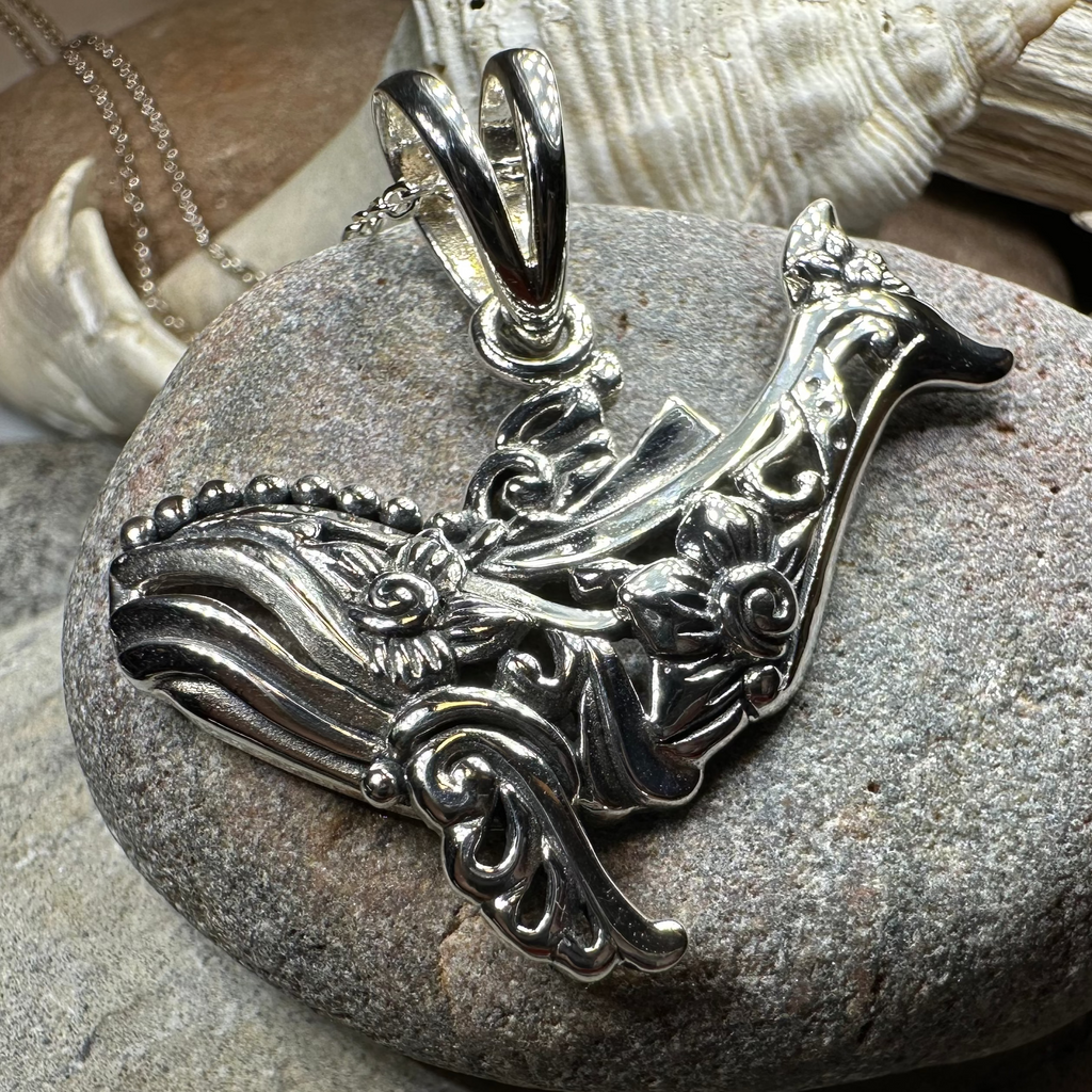 Bohemian Whale Necklace
