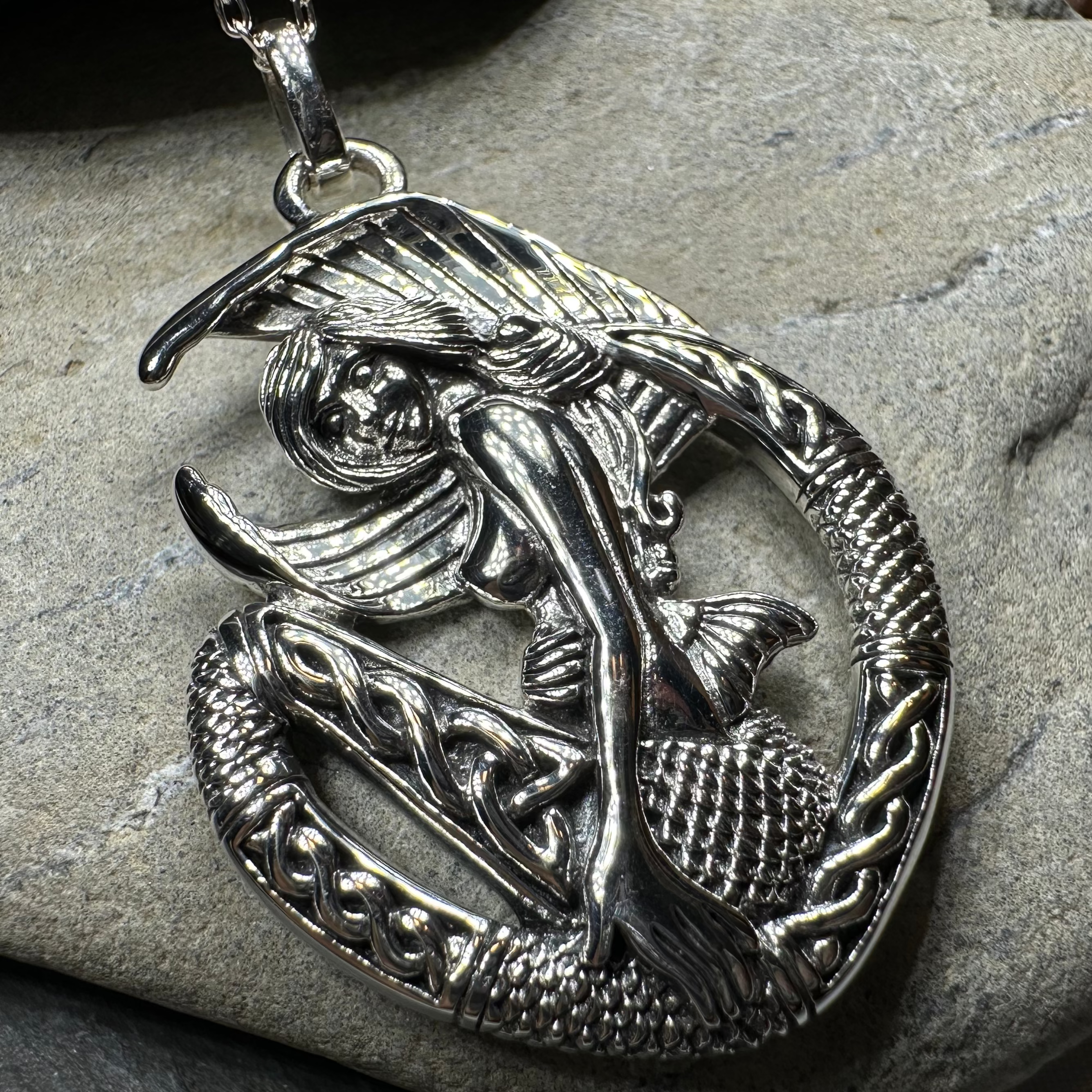 Ireland Mermaid Necklace