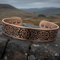 Pictish Copper Cuff Bracelet