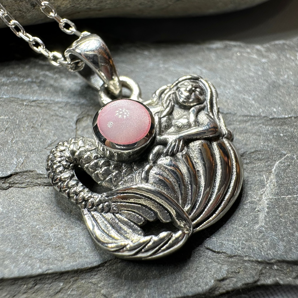 Pink Mermaid Necklace