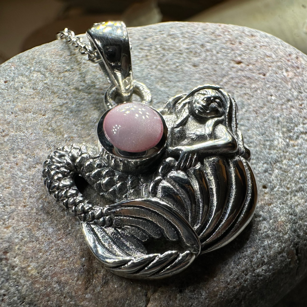 Pink Mermaid Necklace