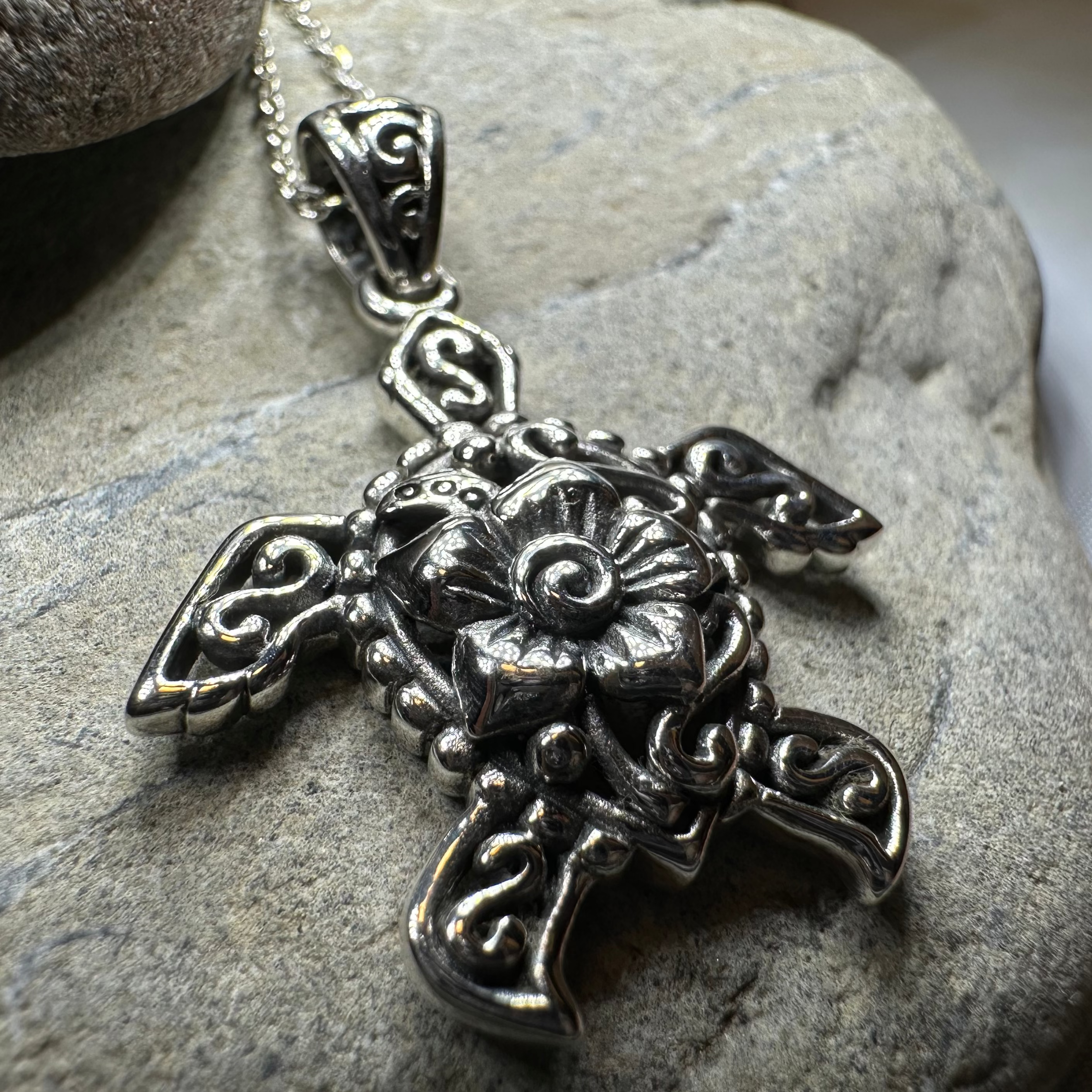 Bohemian Sea Turtle Necklace