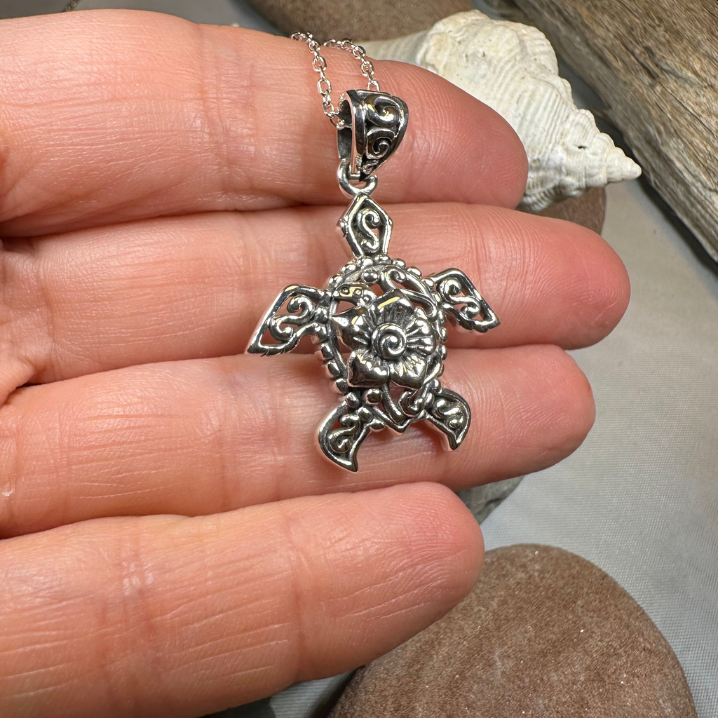 Bohemian Sea Turtle Necklace