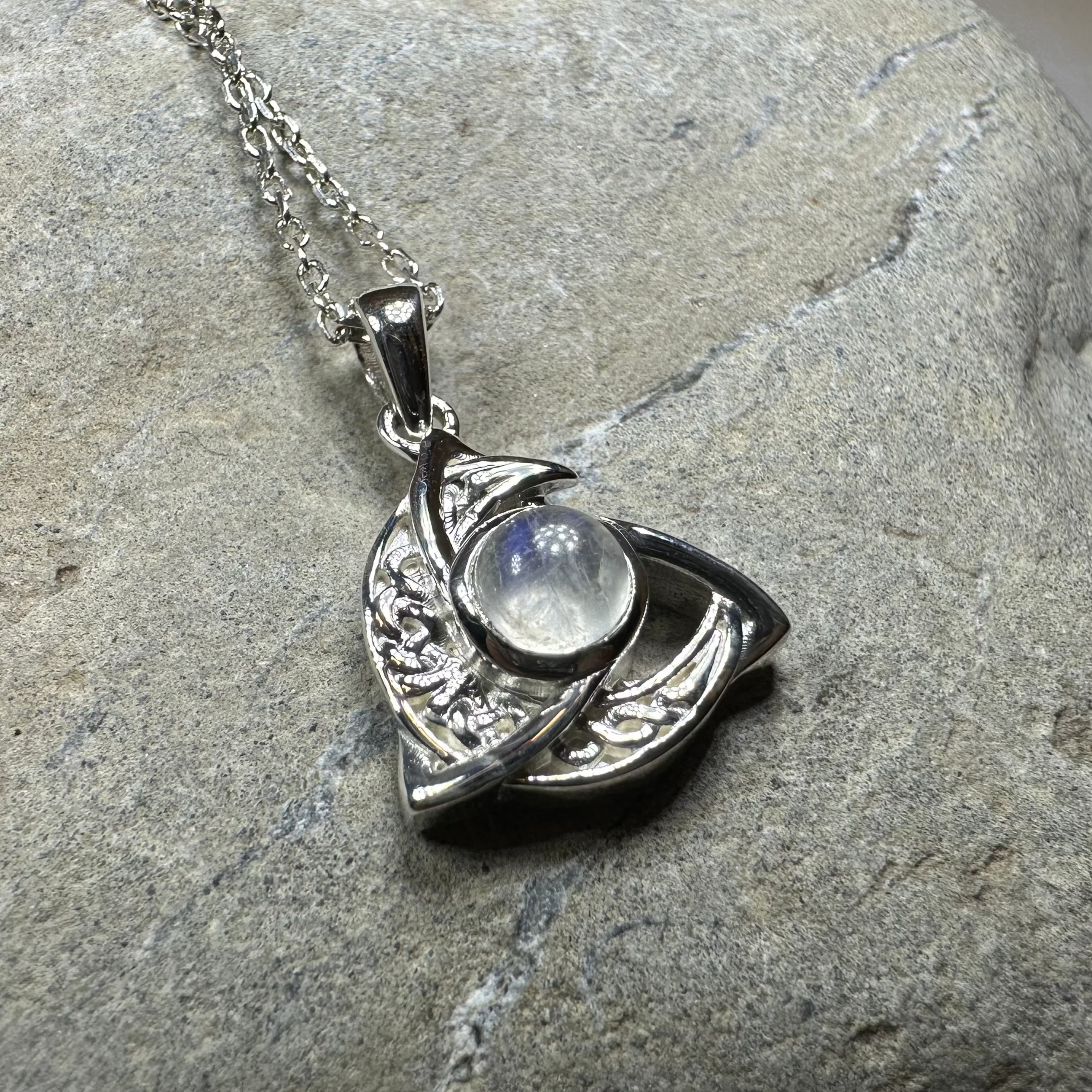 Evie Crescent Moon Necklace
