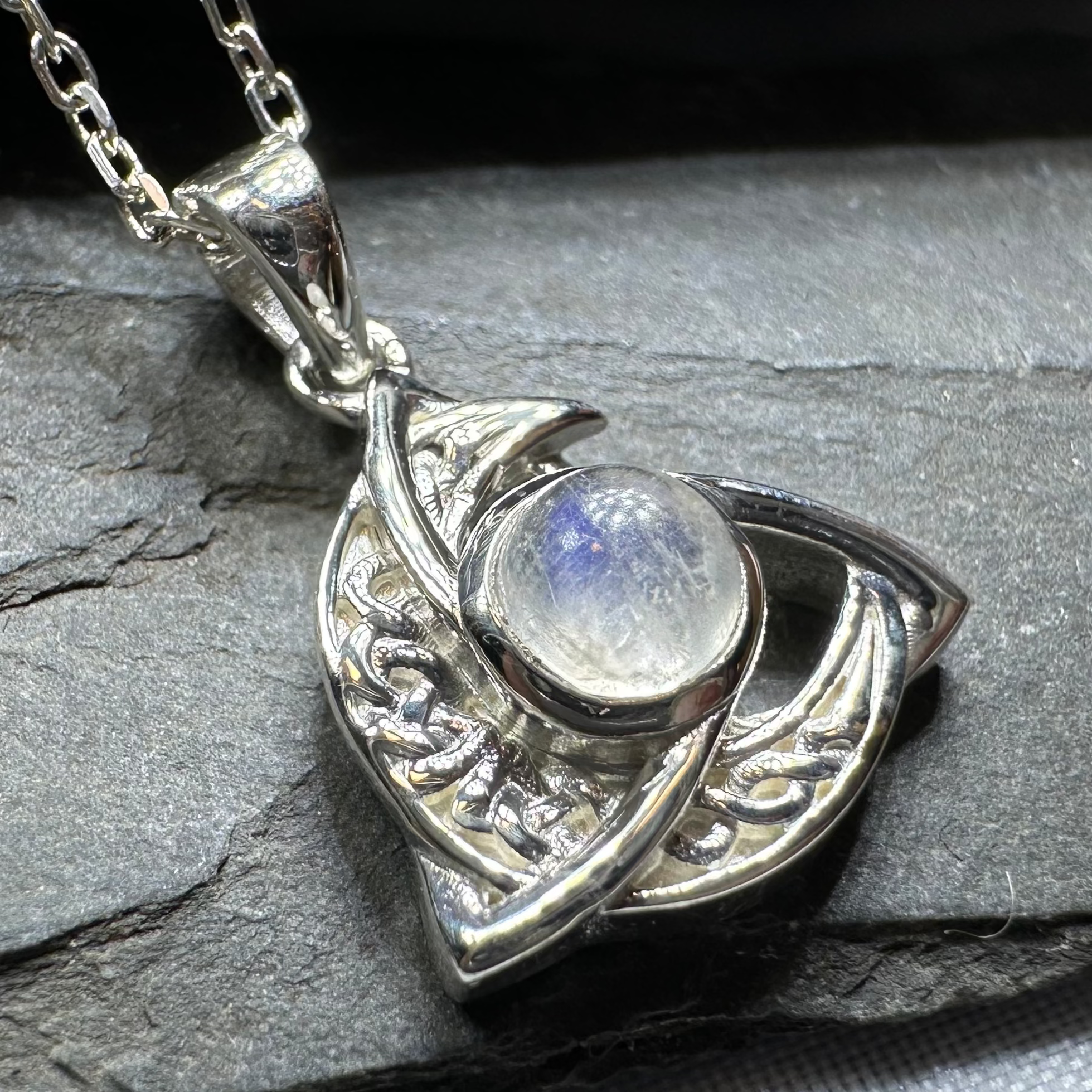 Evie Crescent Moon Necklace