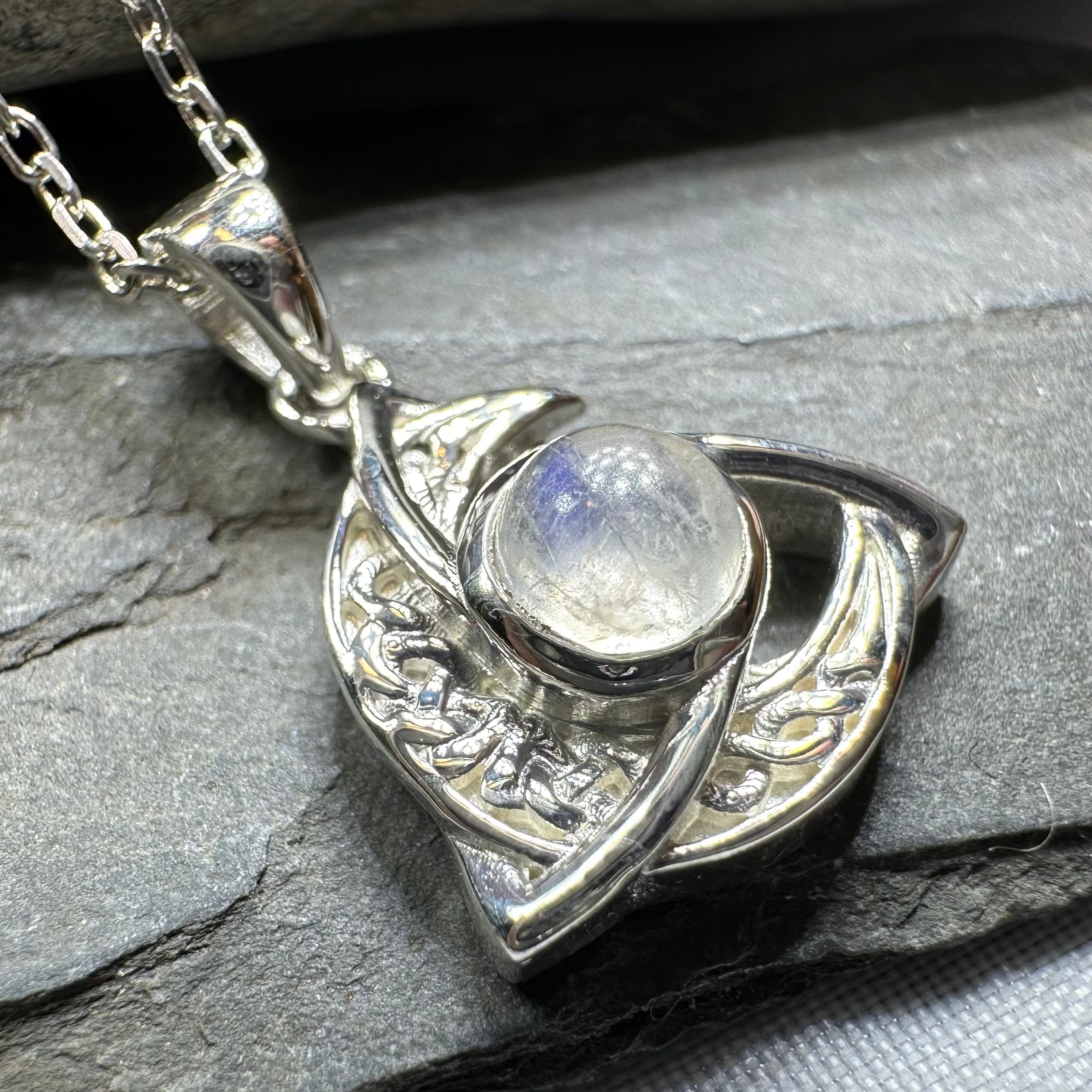 Evie Crescent Moon Necklace
