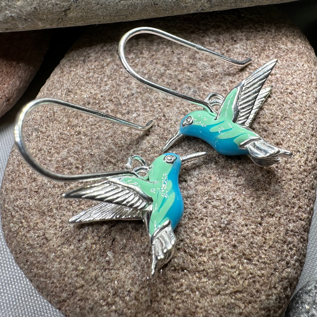 Colibrì Hummingbird Earrings