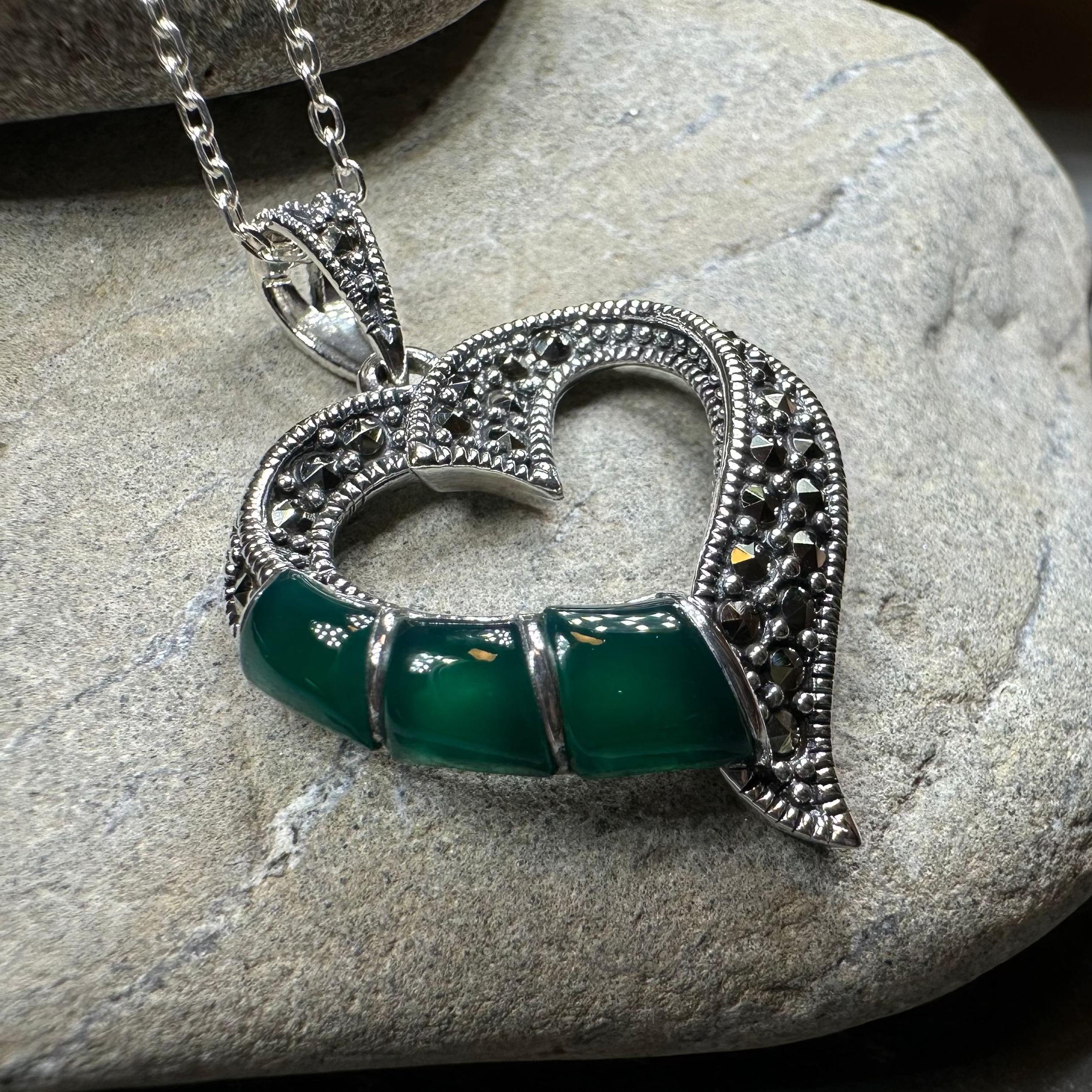 Glasgow Celtic Heart Necklace