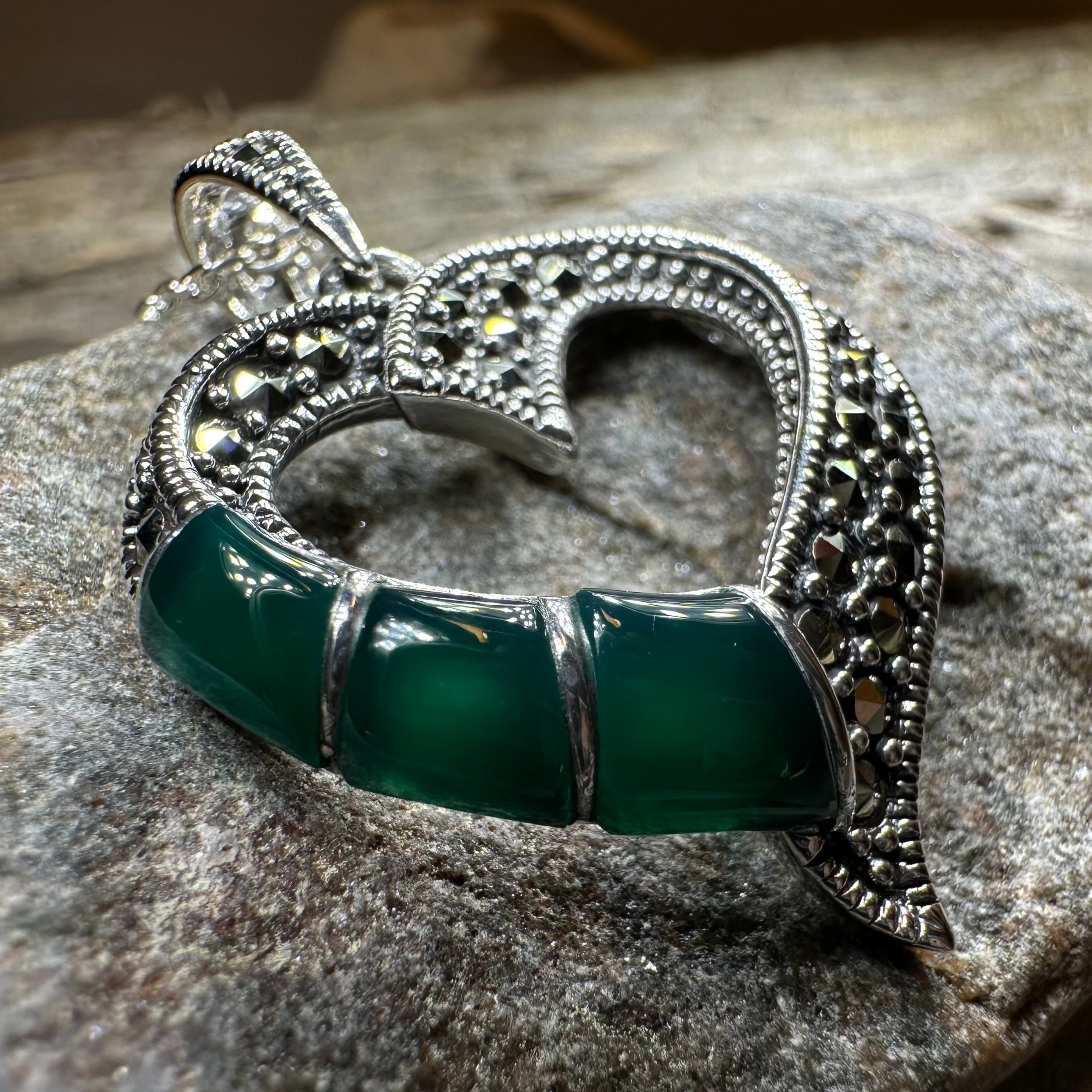 Glasgow Celtic Heart Necklace