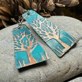 Homeward Tree of Life Copper Earrings