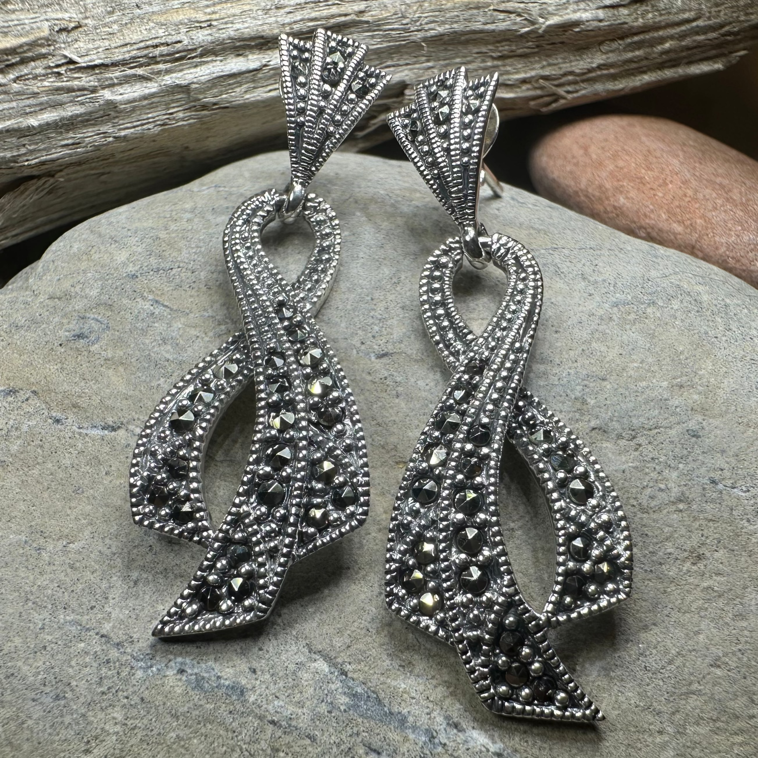 Valori Romantic Marcasite Earrings