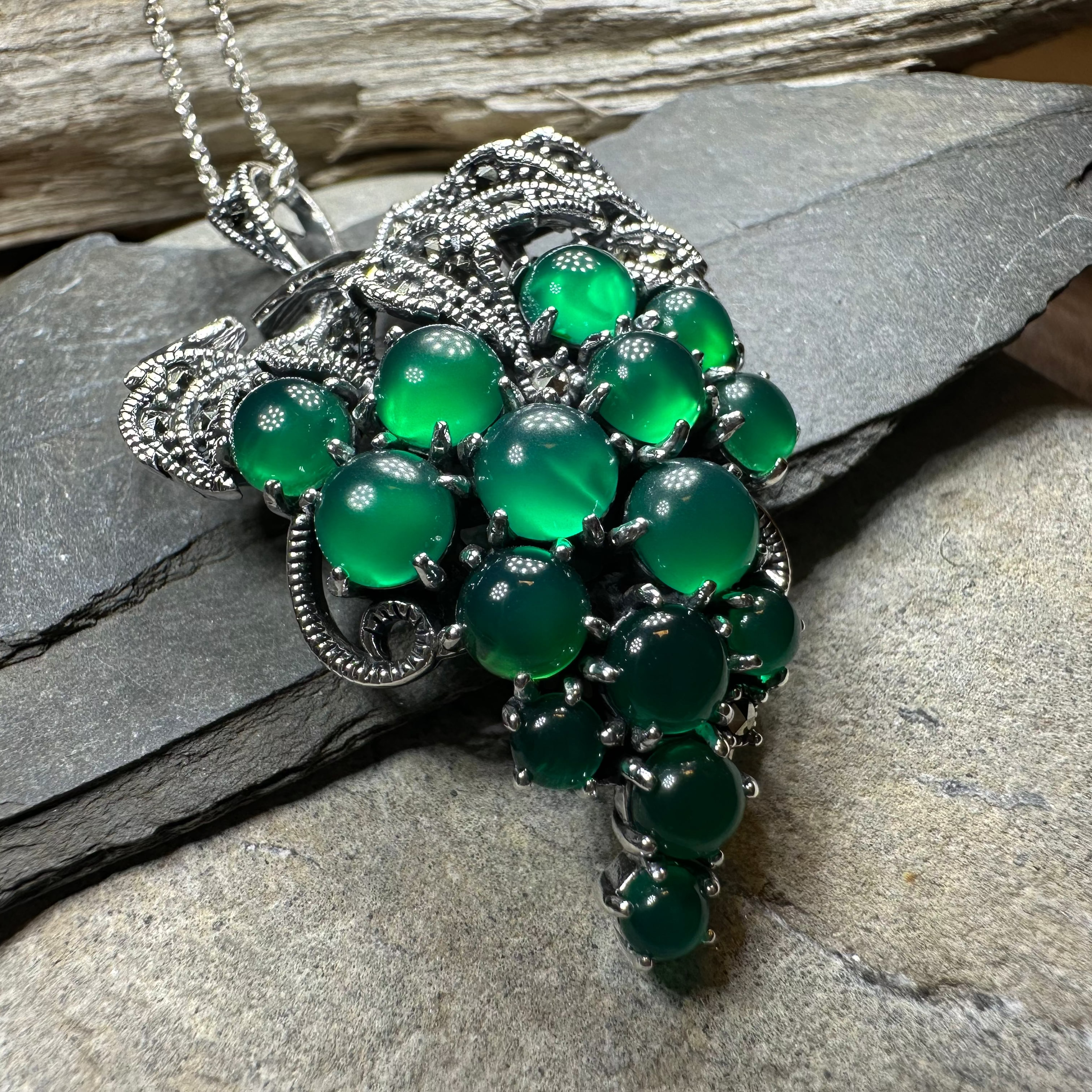 Wine Lovers Vineyard Necklace