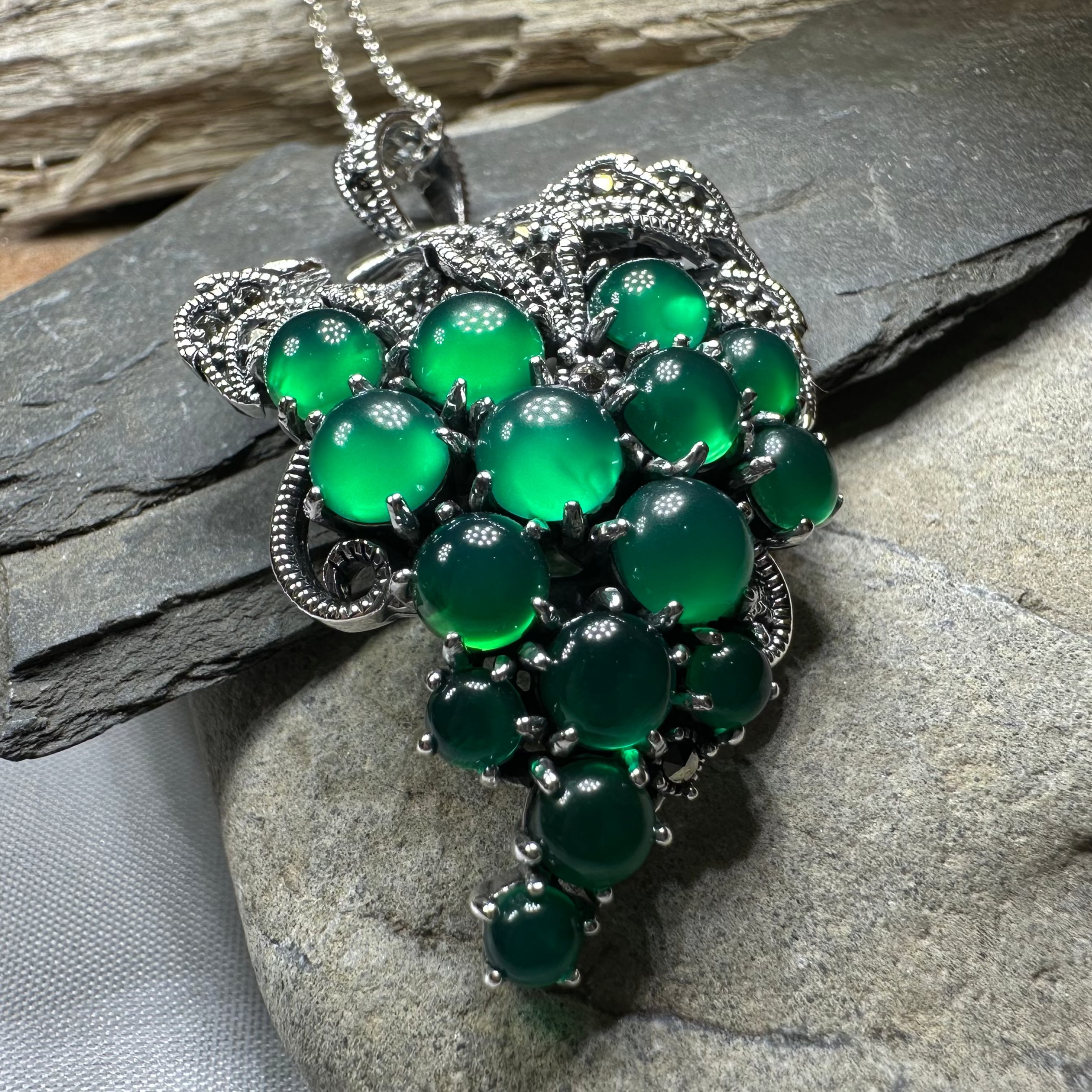 Wine Lovers Vineyard Necklace